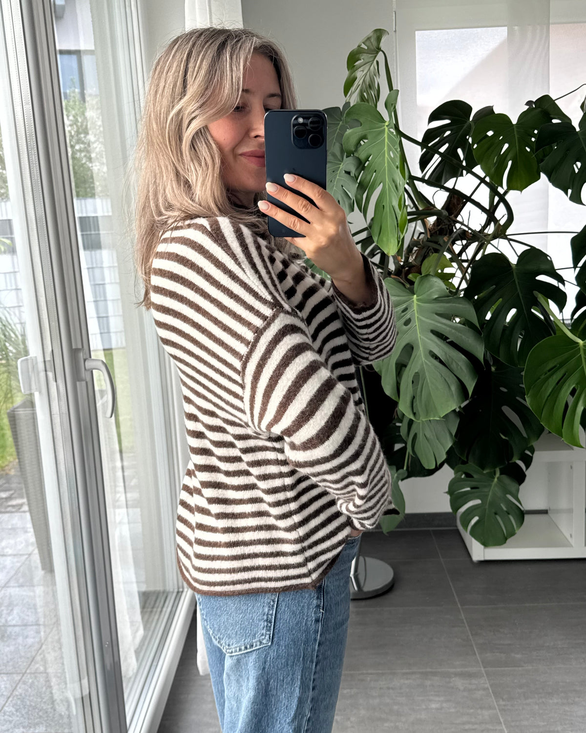 Cardigan Cozy Days Braun