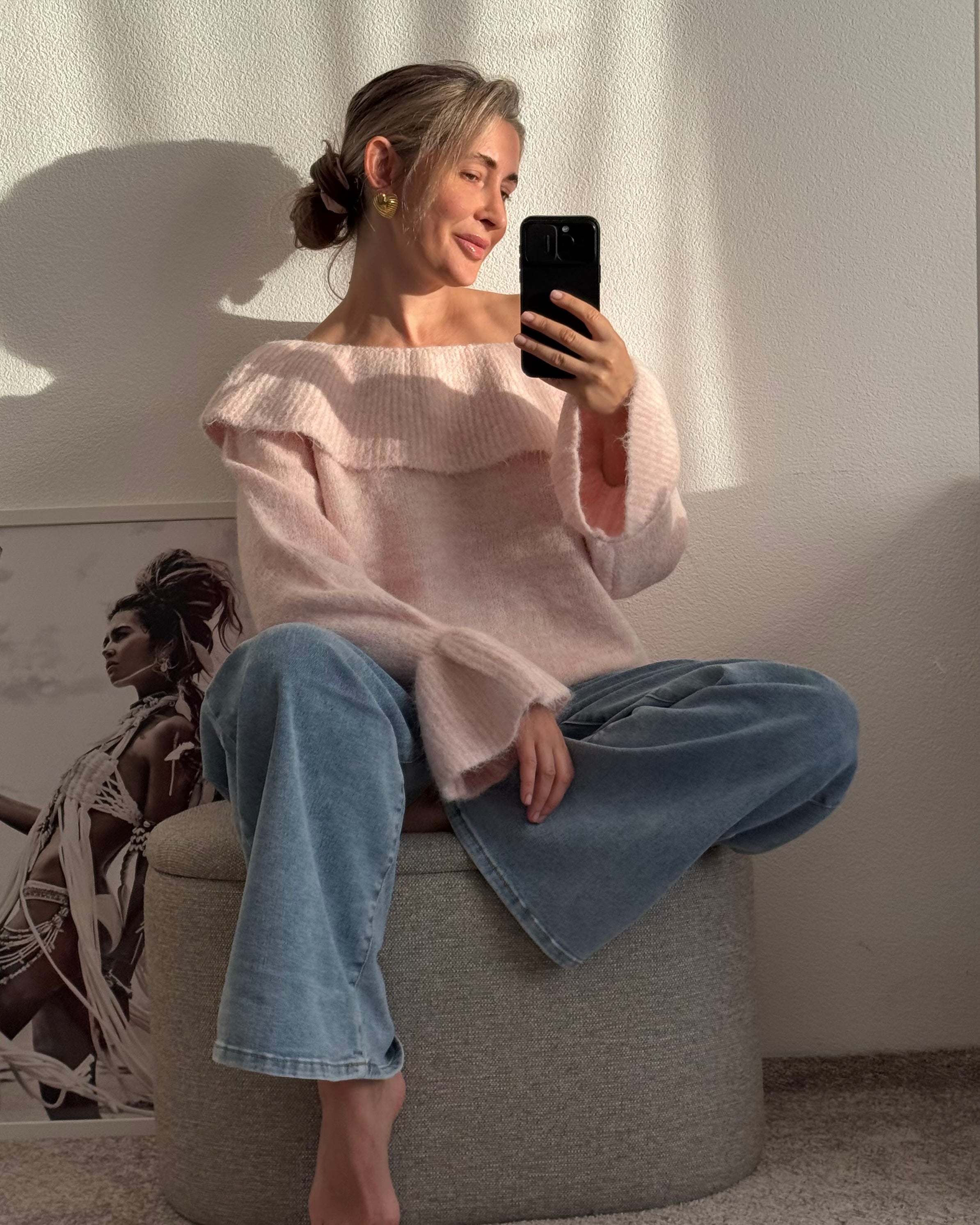 Pullover Softly Touch rosa