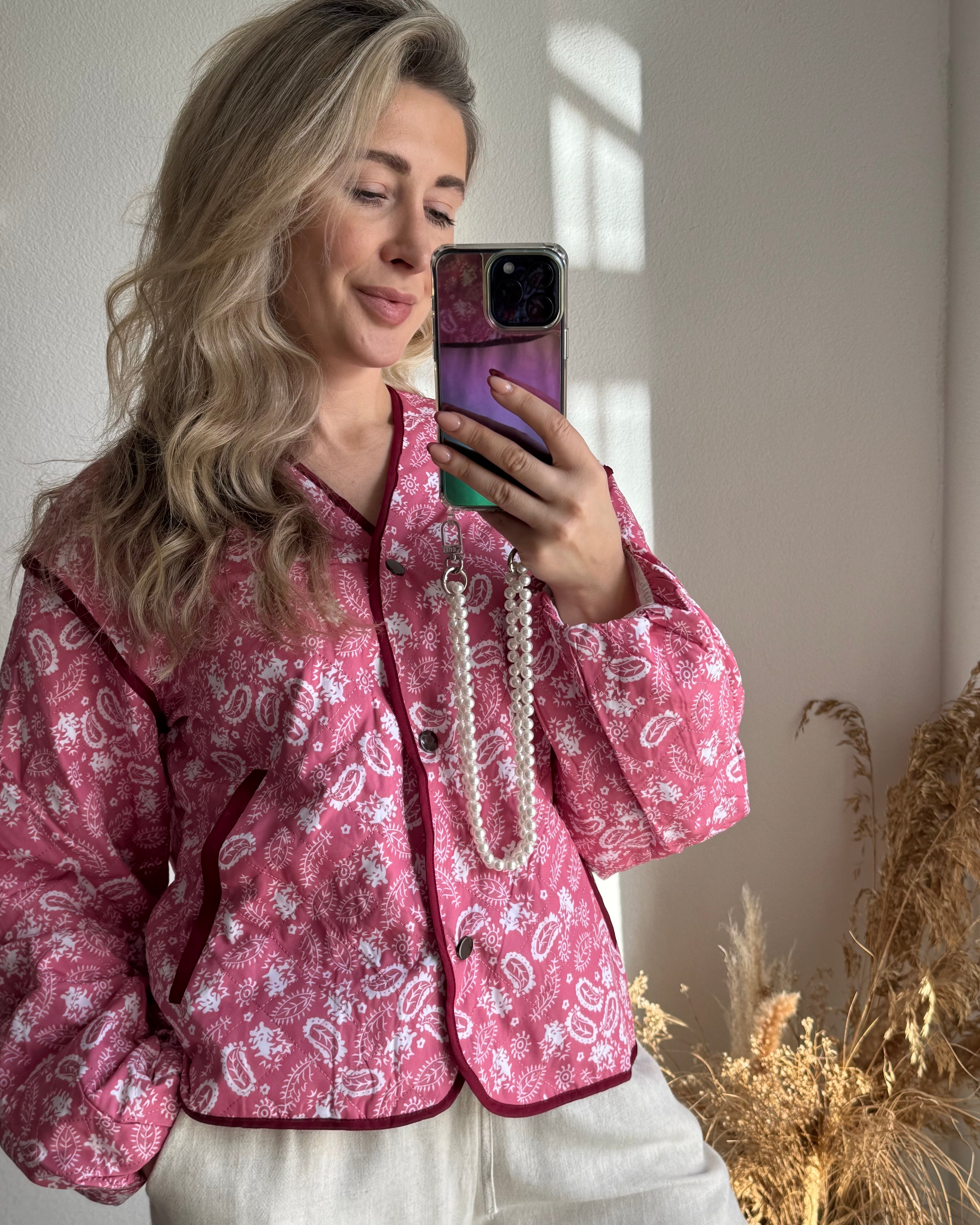 Leichte Jacke SPRING pink