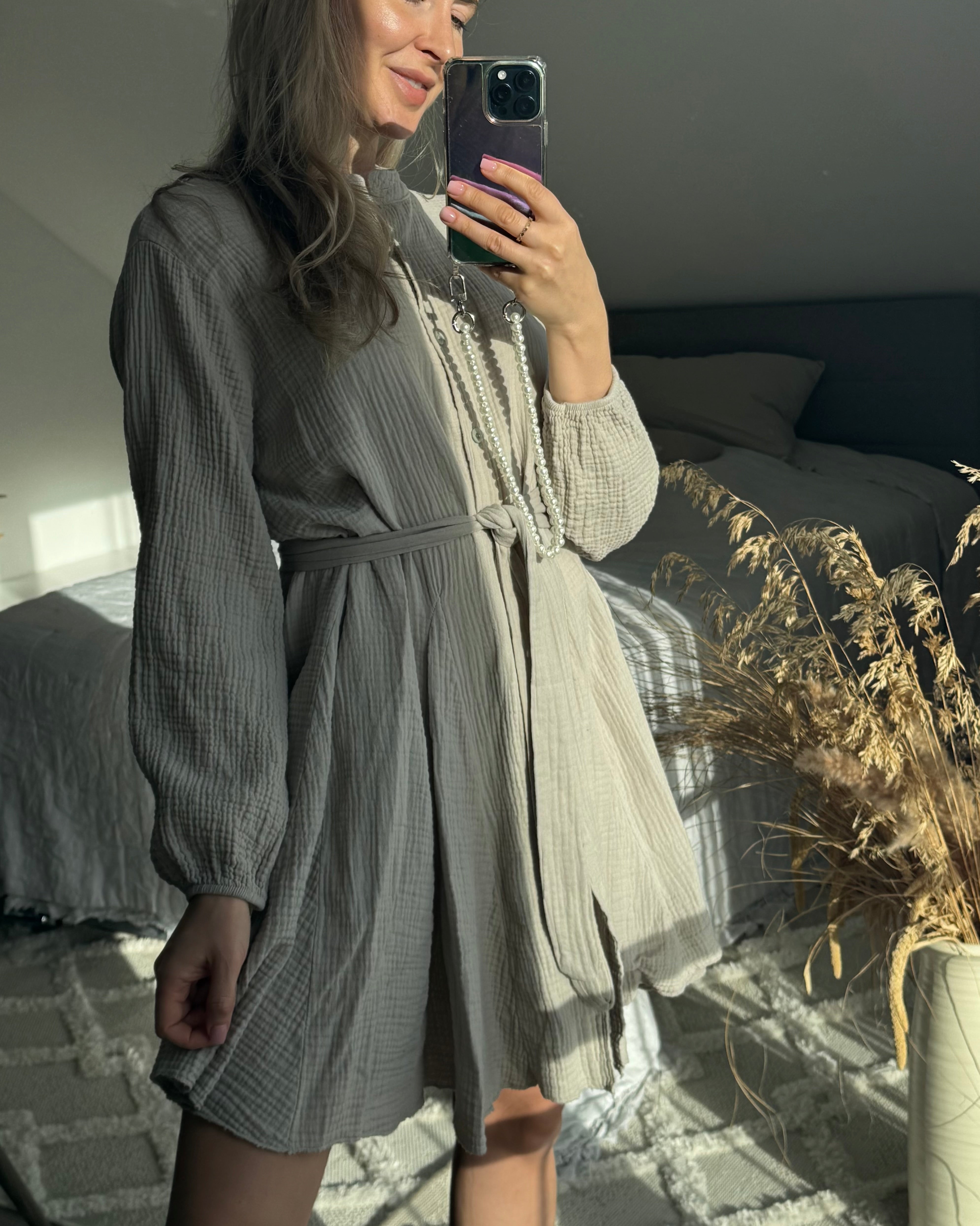 EINZELTEIL Musselinkleid Eli UMTAUSCH AUSGESCHLOSSEN