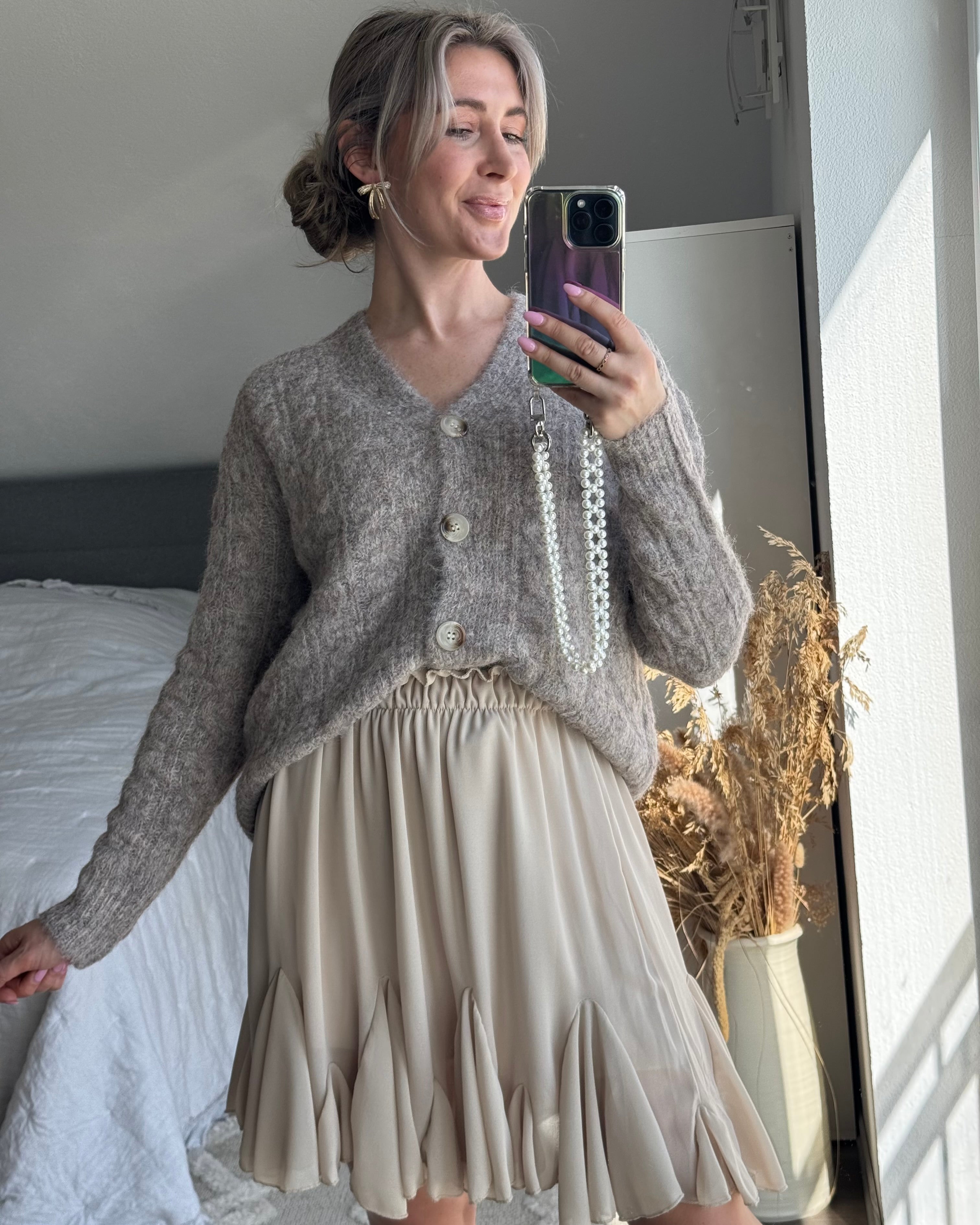 Cardigan Softi Taupe