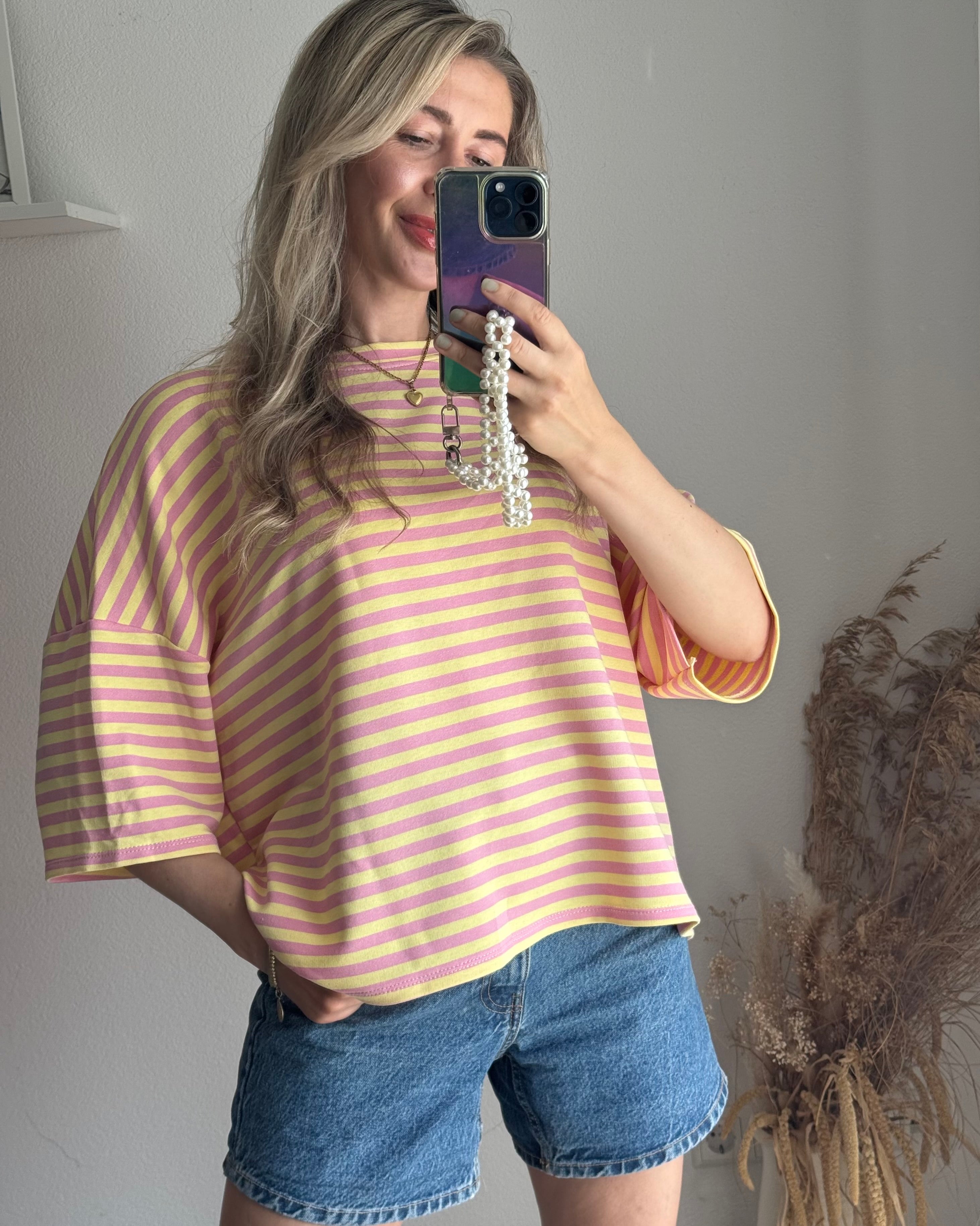 GESTREIFTES T-SHIRT FEELS GOOD