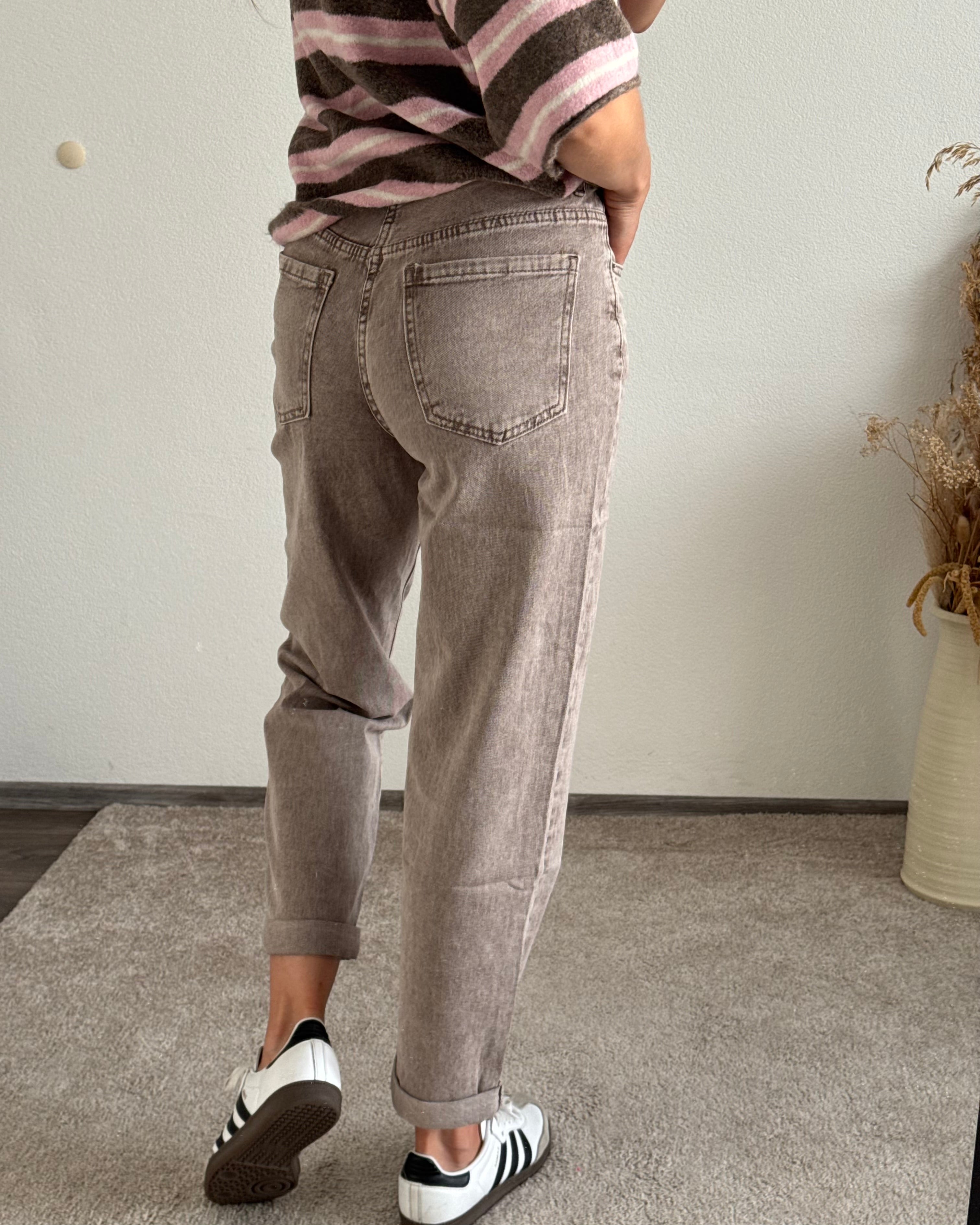 MOM JEANS Mocha