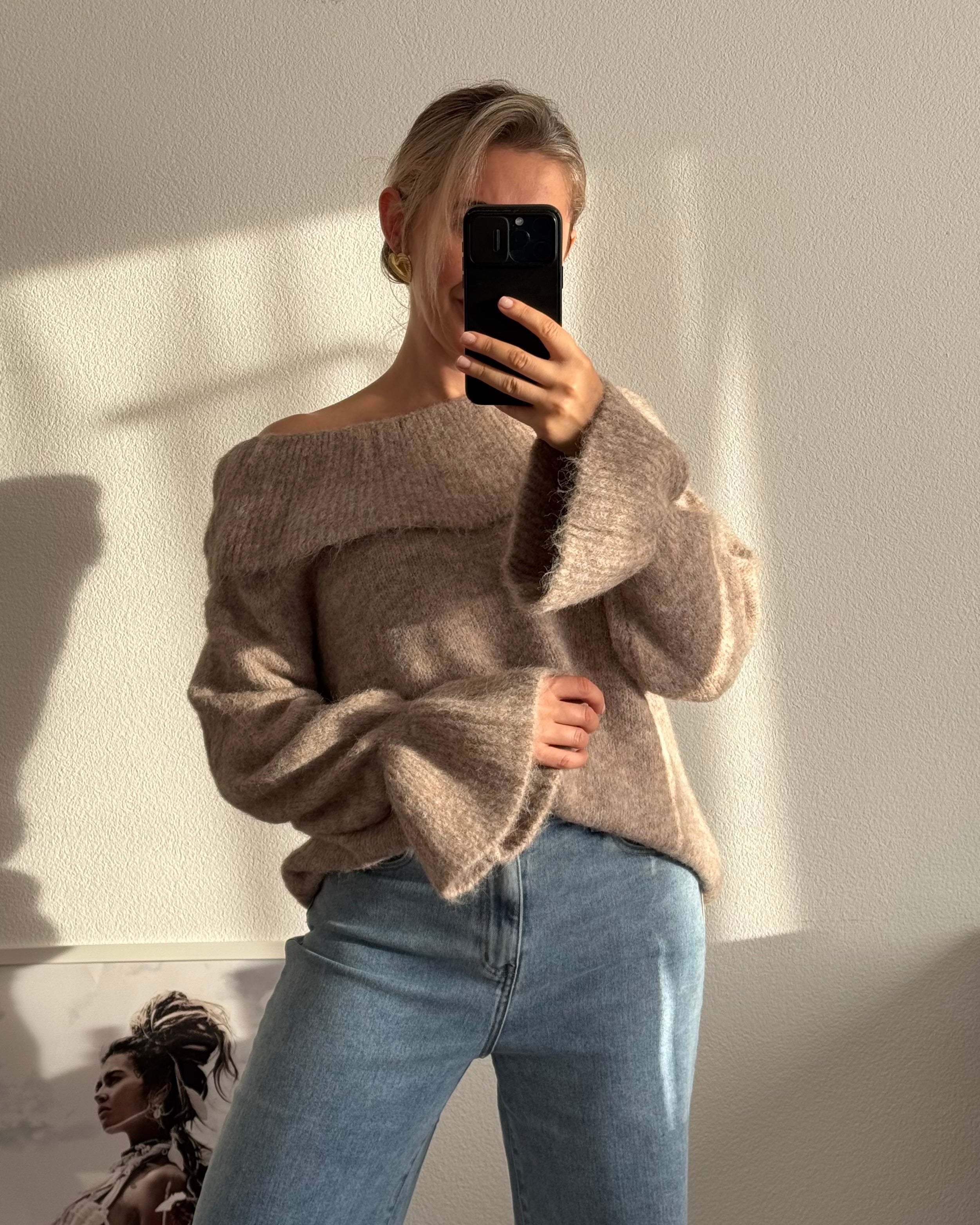 Pullover Softly Touch Mokka