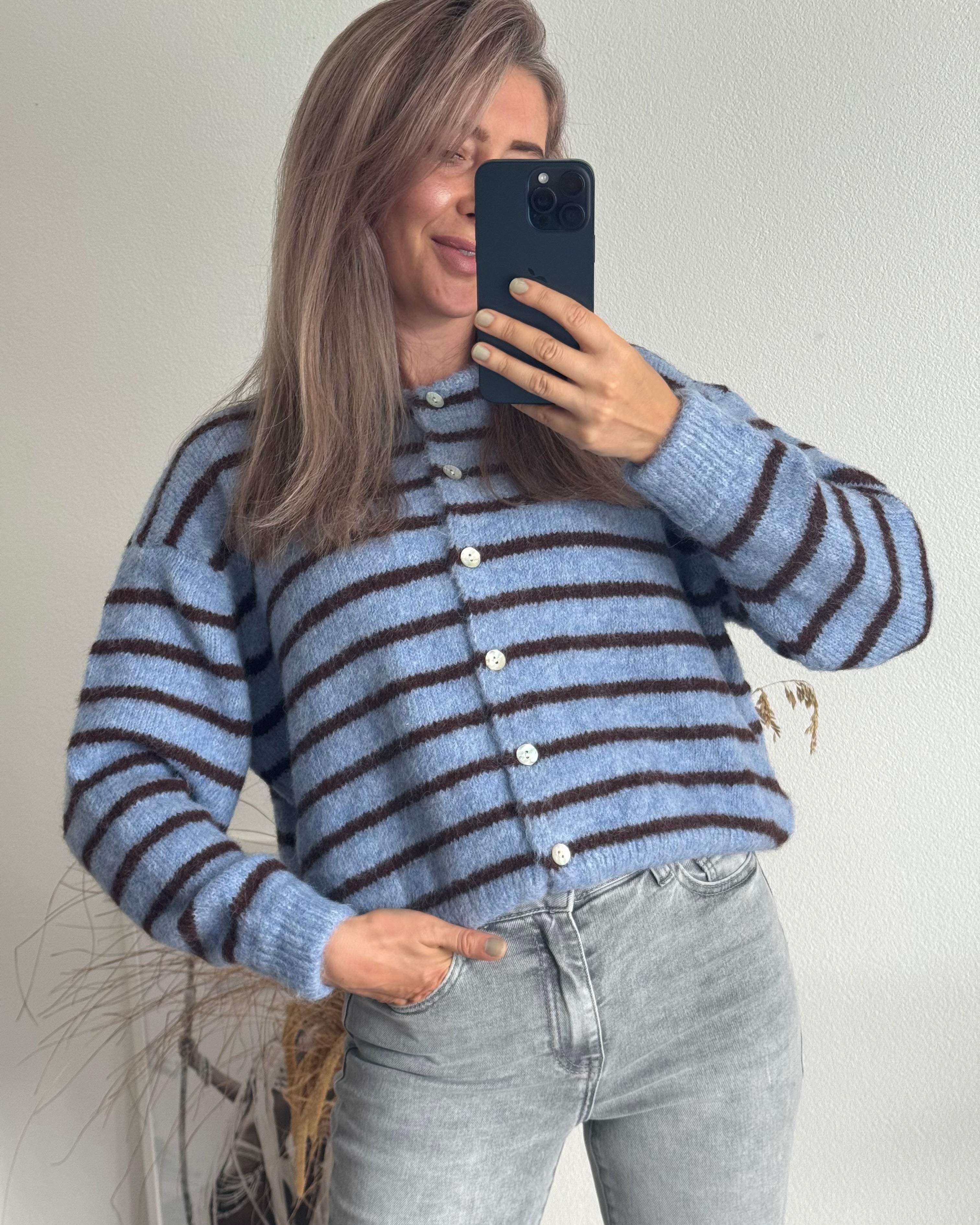Cardigan Nele Bordeaux