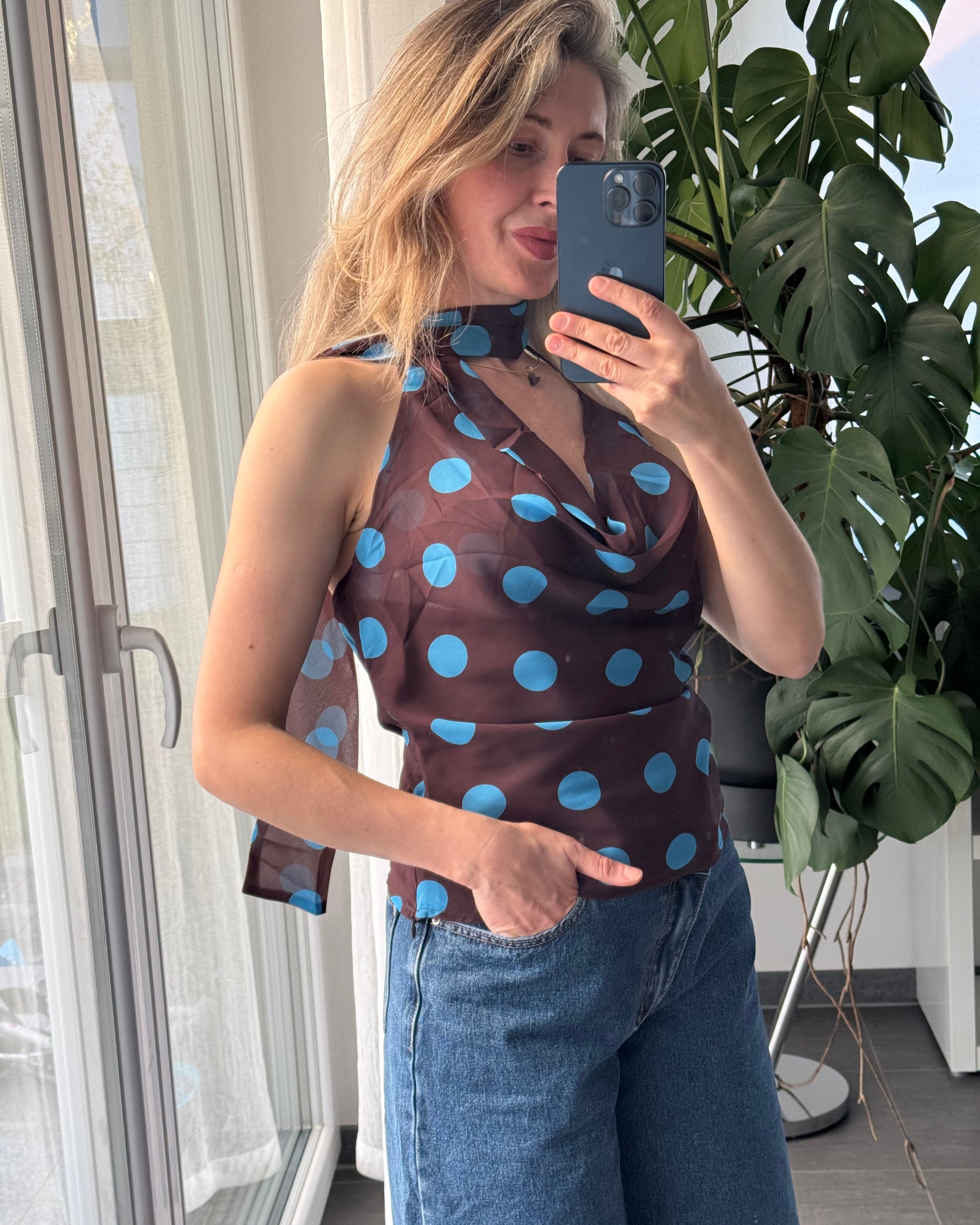 Polka Dots Top Coffee