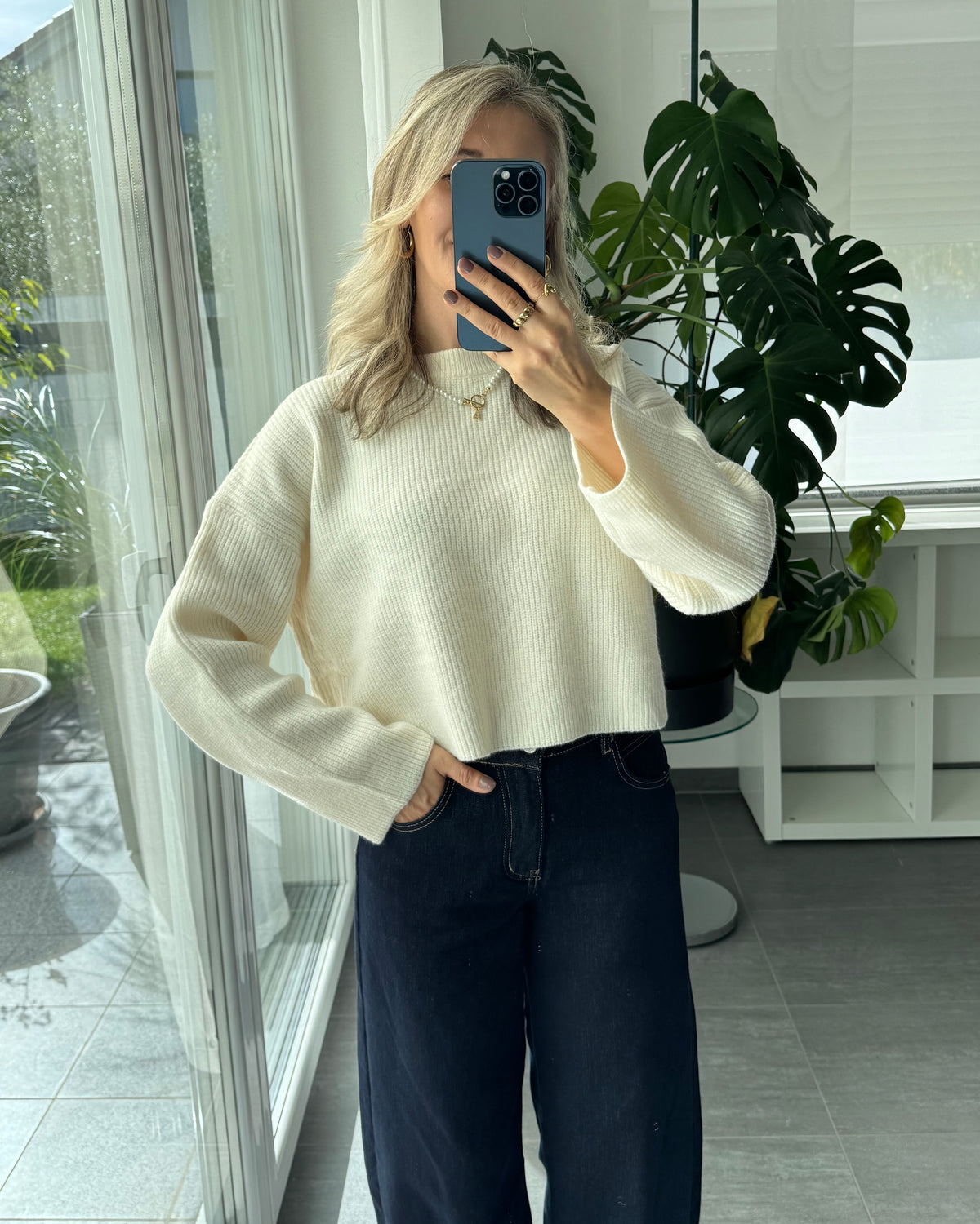 Strickpullover Cozy Cream
