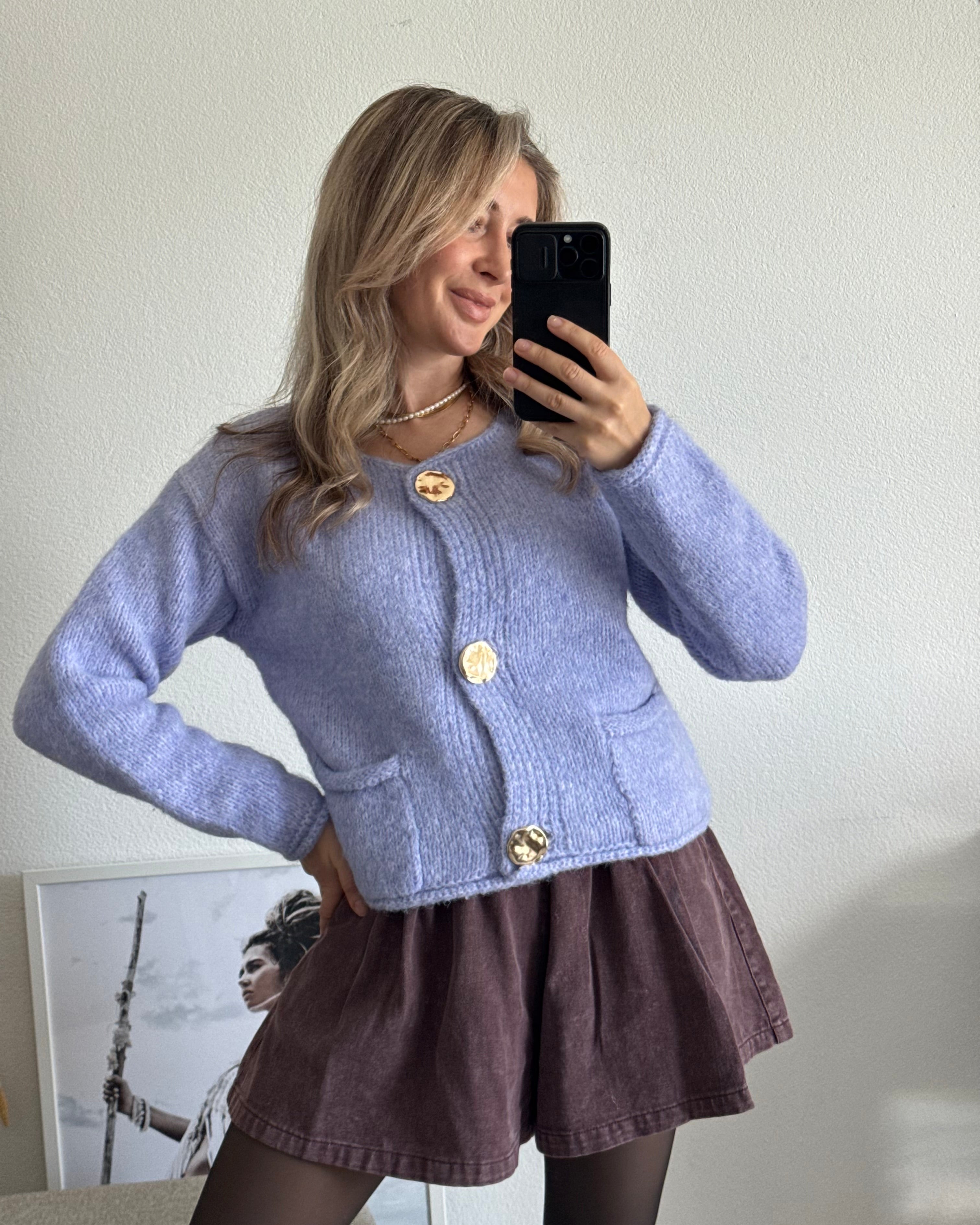 Cardigan PURPLE