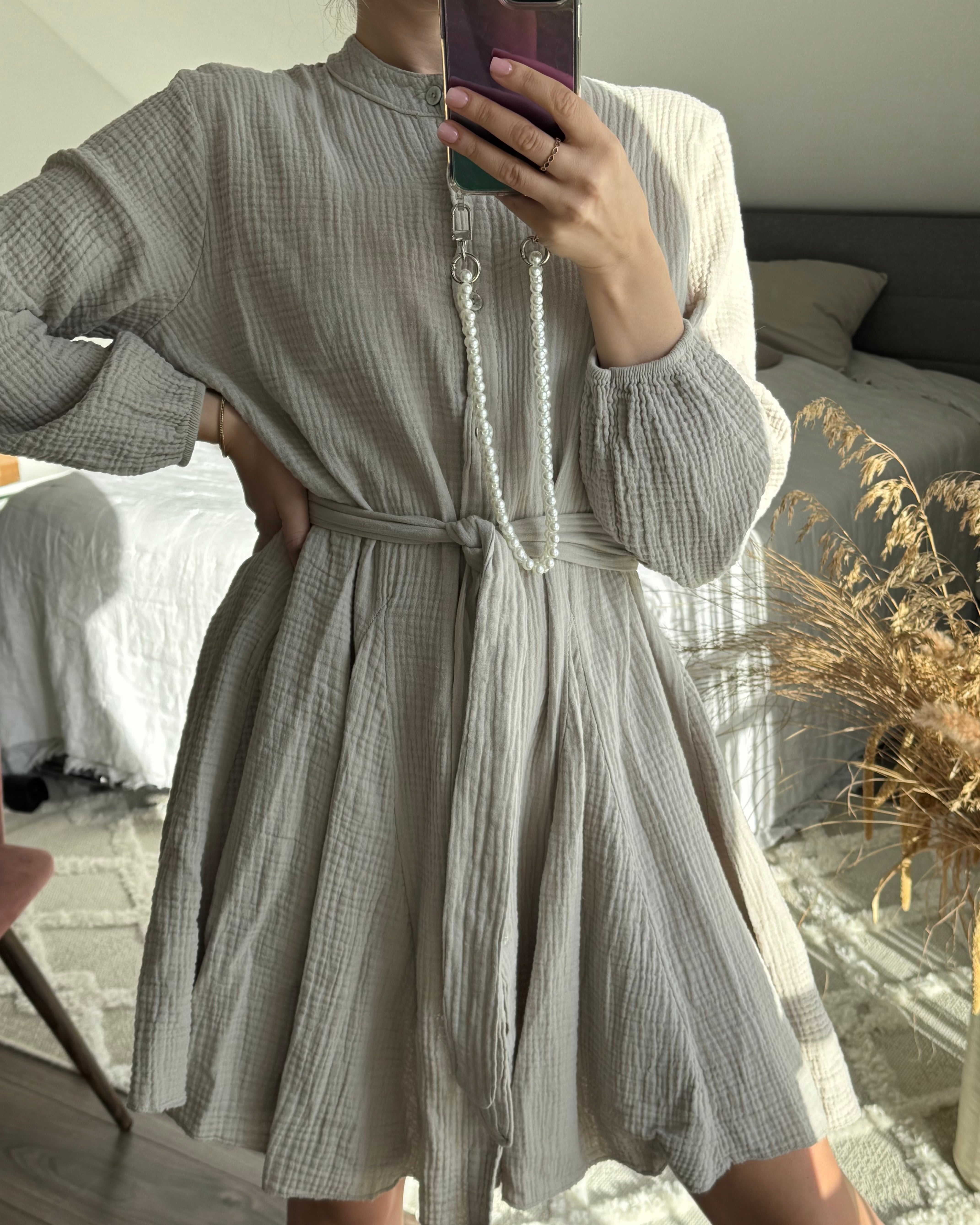 EINZELTEIL Musselinkleid Eli UMTAUSCH AUSGESCHLOSSEN