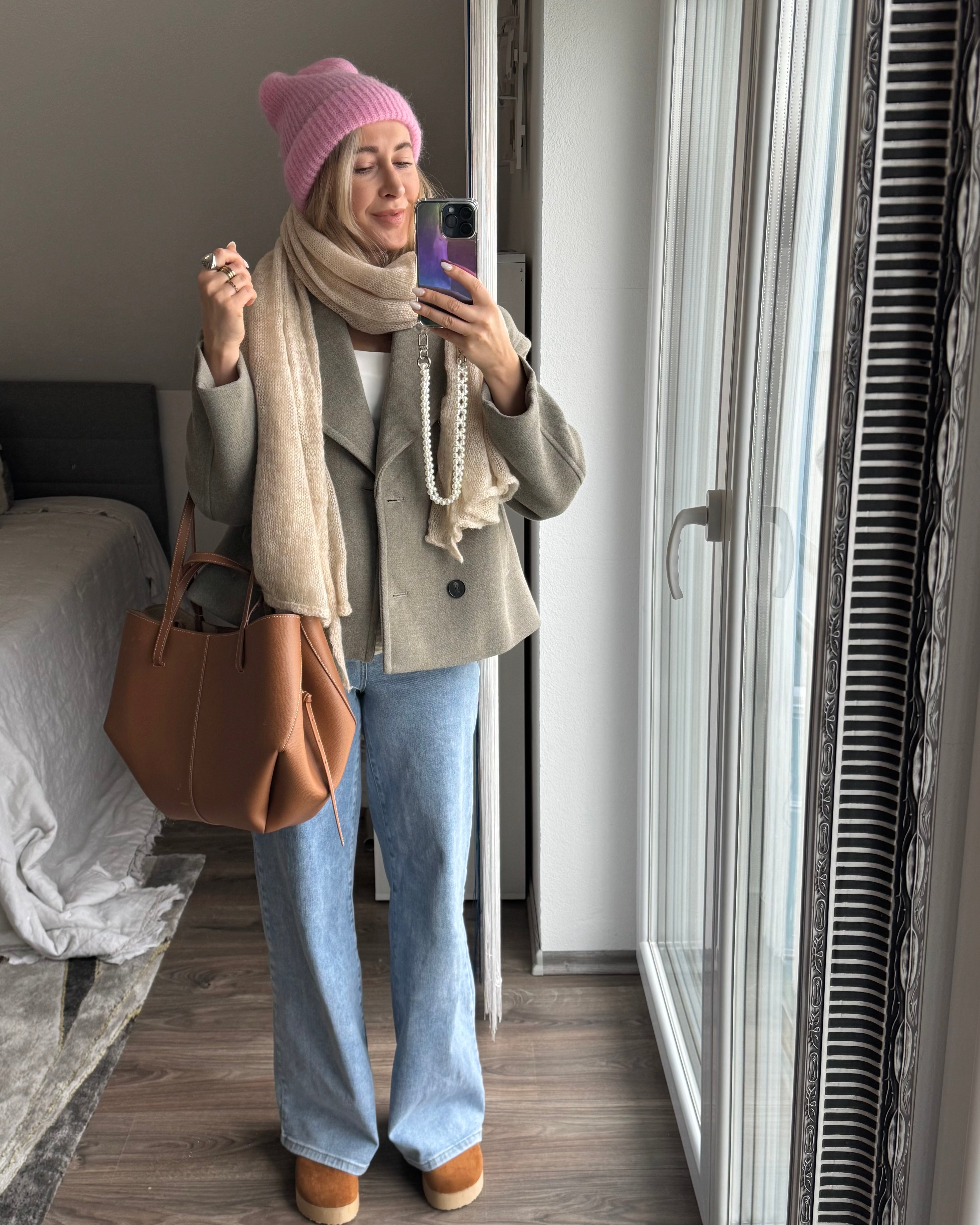 Wide leg stretch Jeans