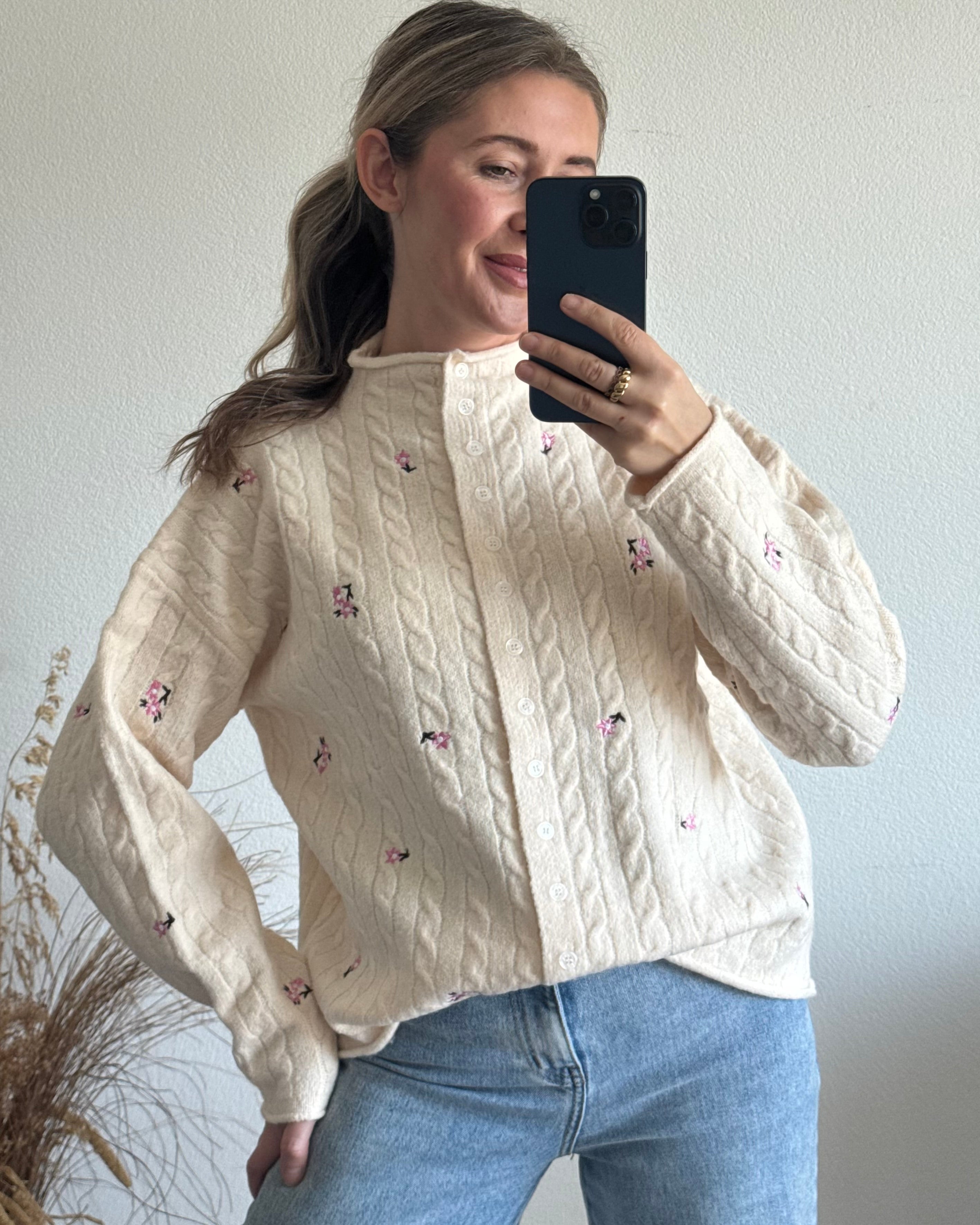 Cardigan Flower Dream CREME