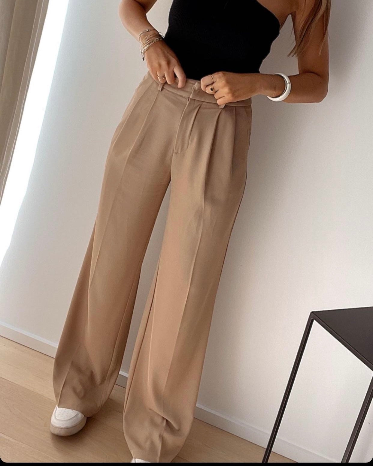 Elegante Anzughose CAMEL