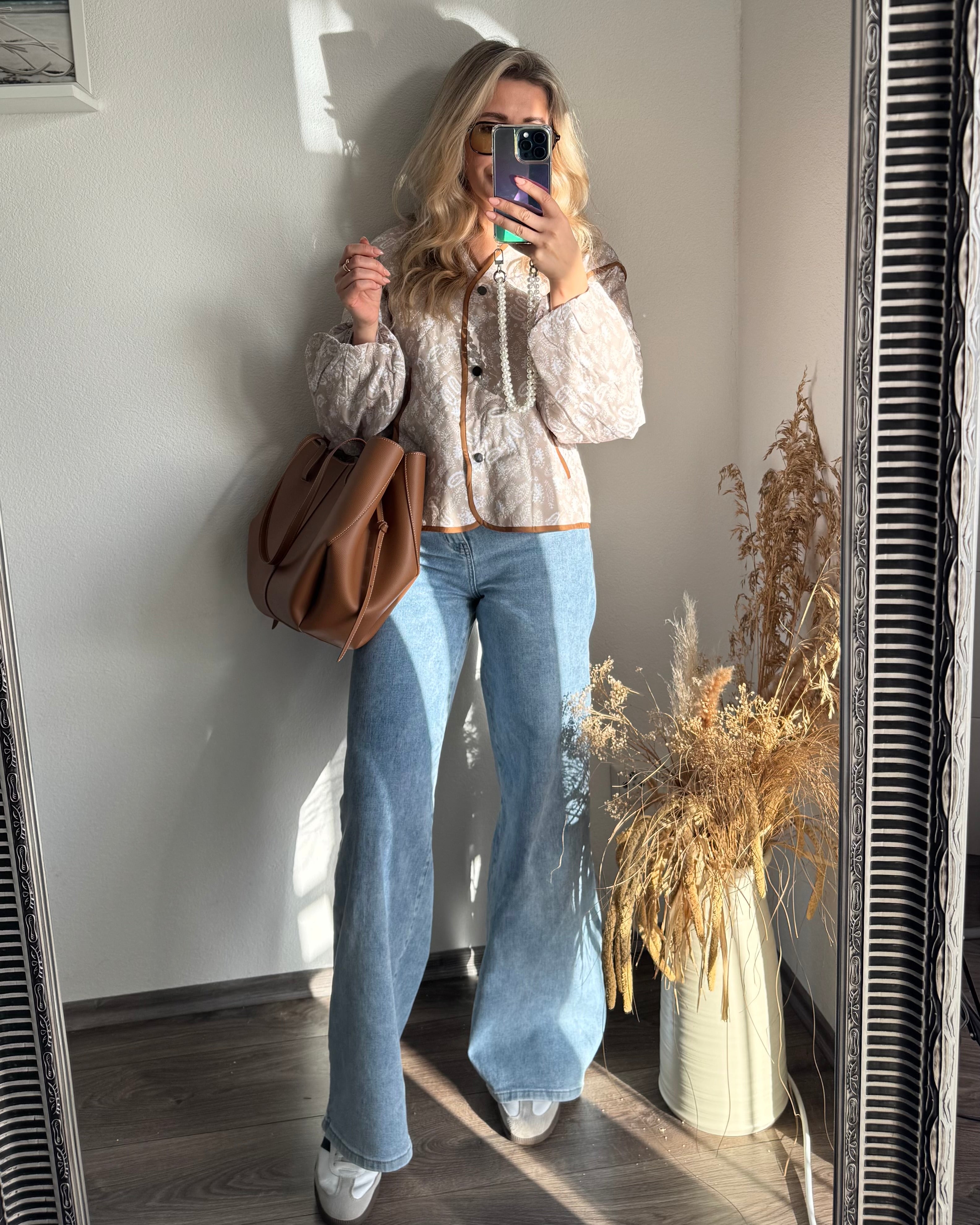 Wide leg stretch Jeans