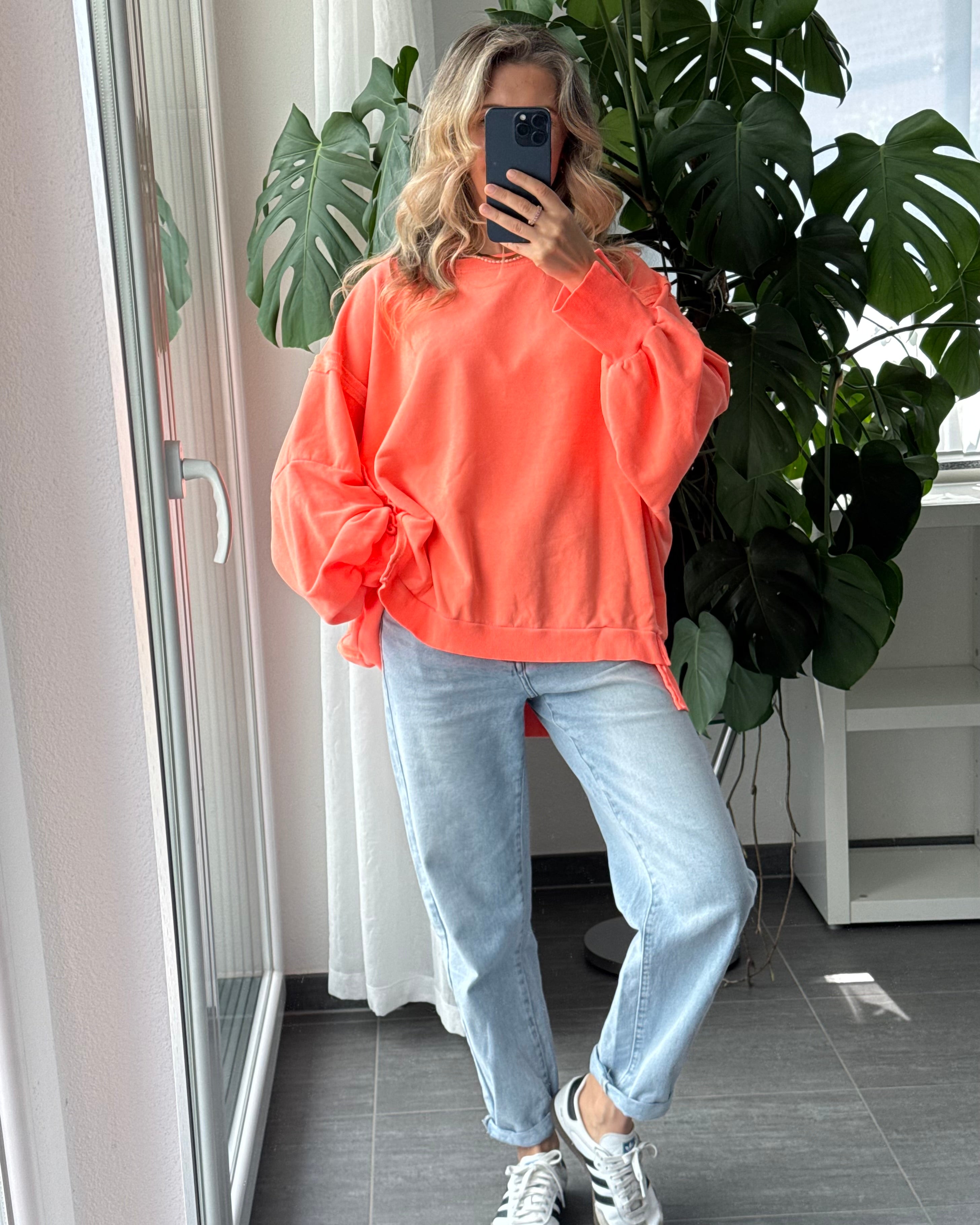 Oversize Sweater Weekend Neon Orange