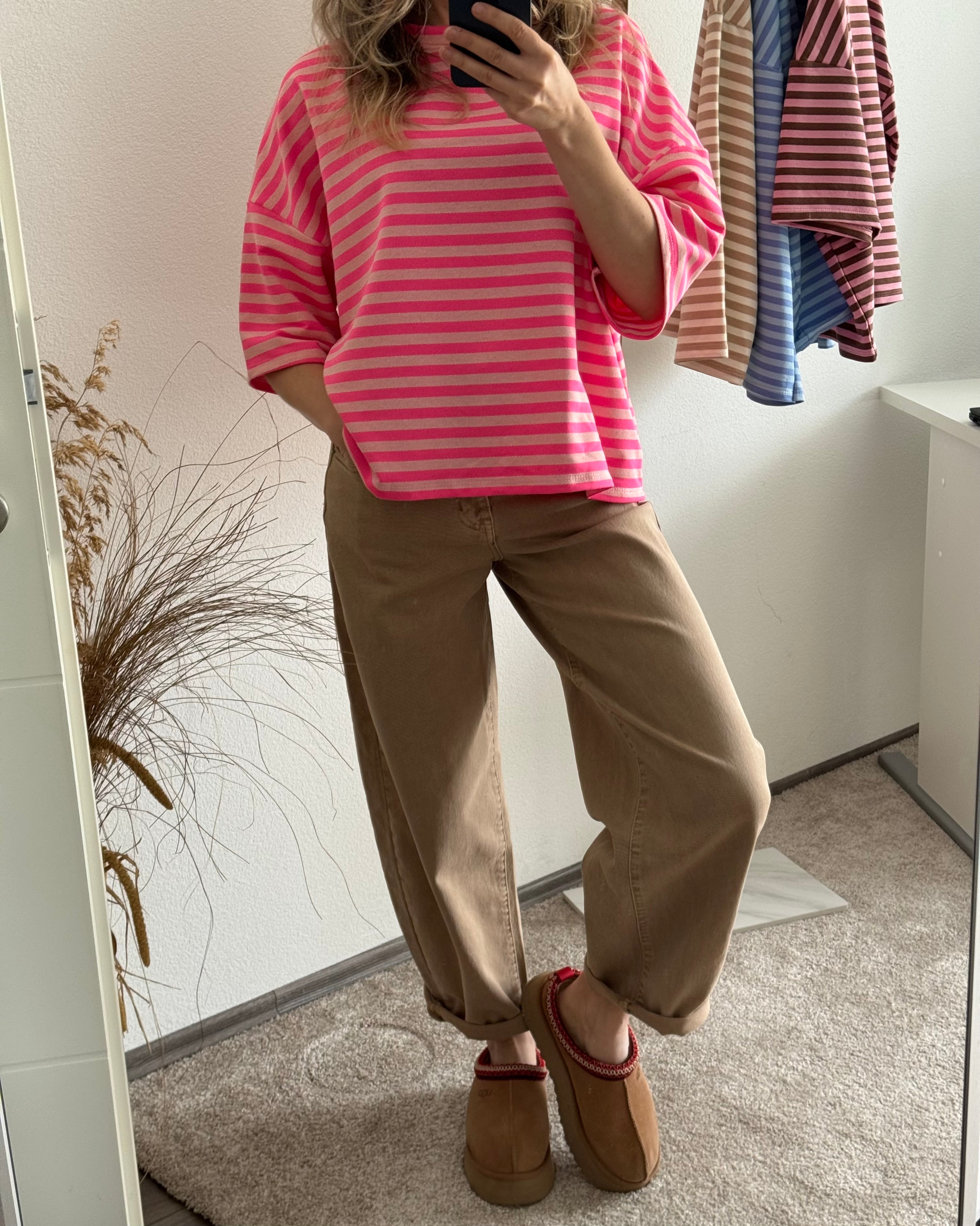 Stretch Balloon Jeans Taupe 2.0