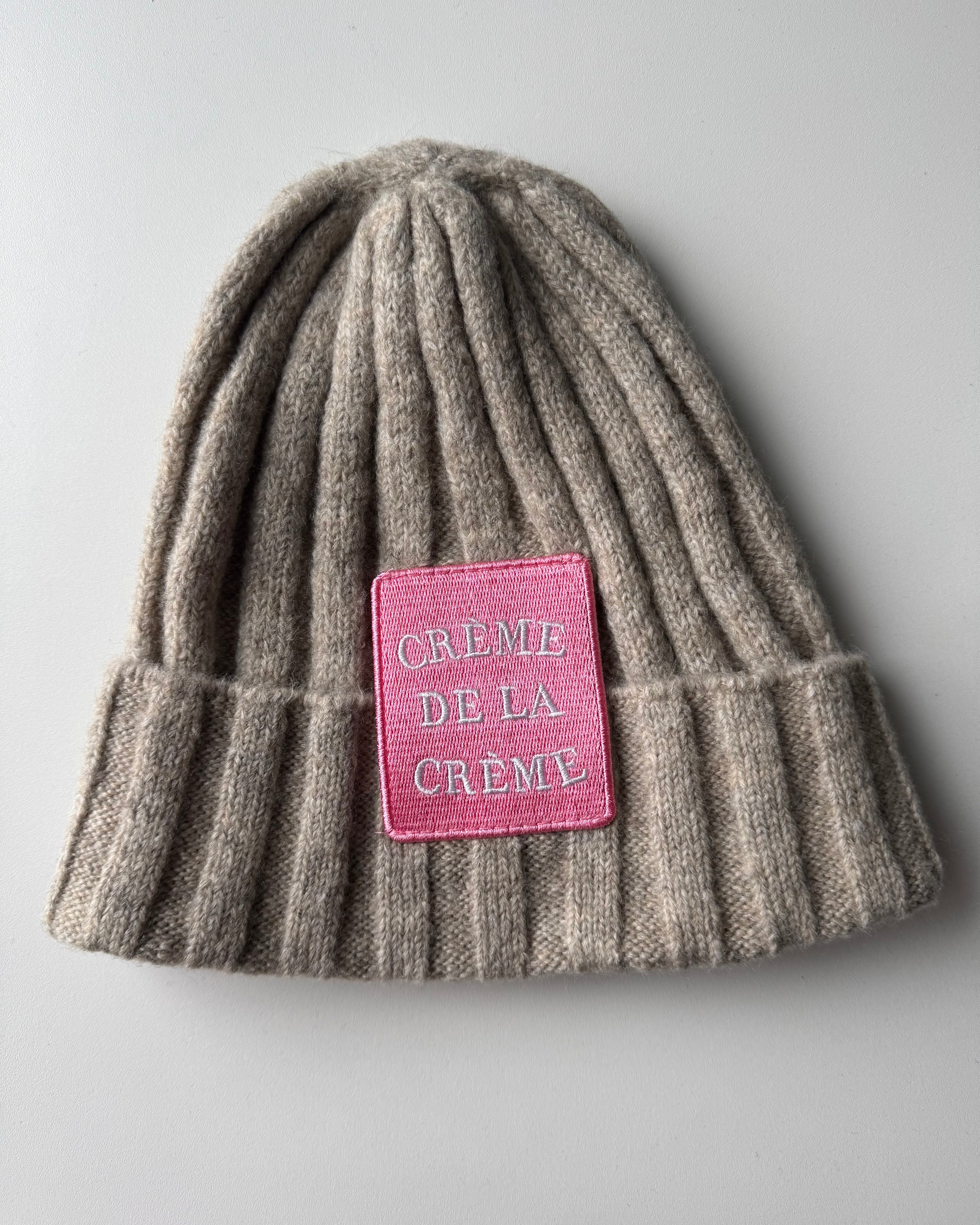 Strickmütze Creme de la Creme
