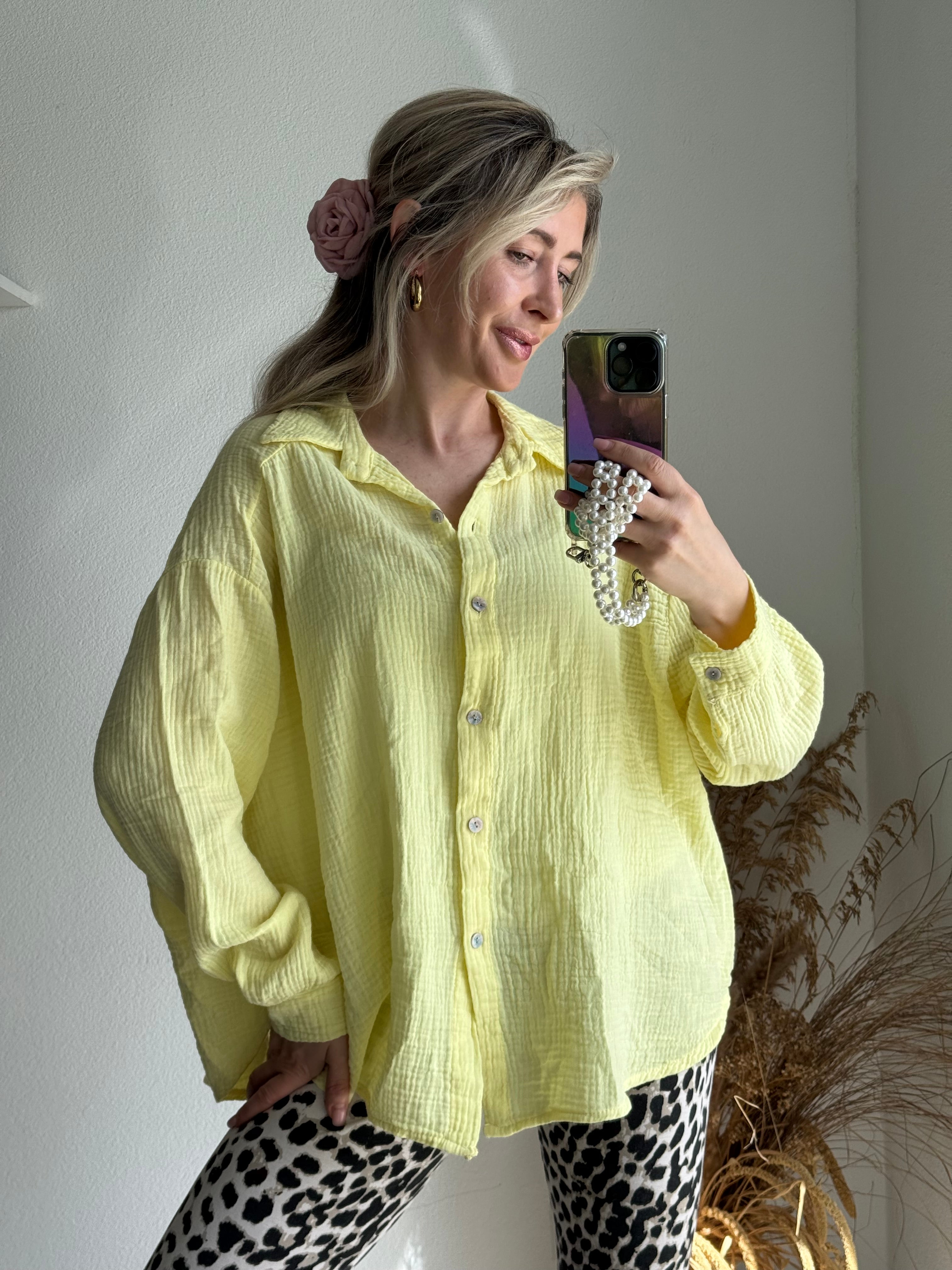 Musselinbluse UNI