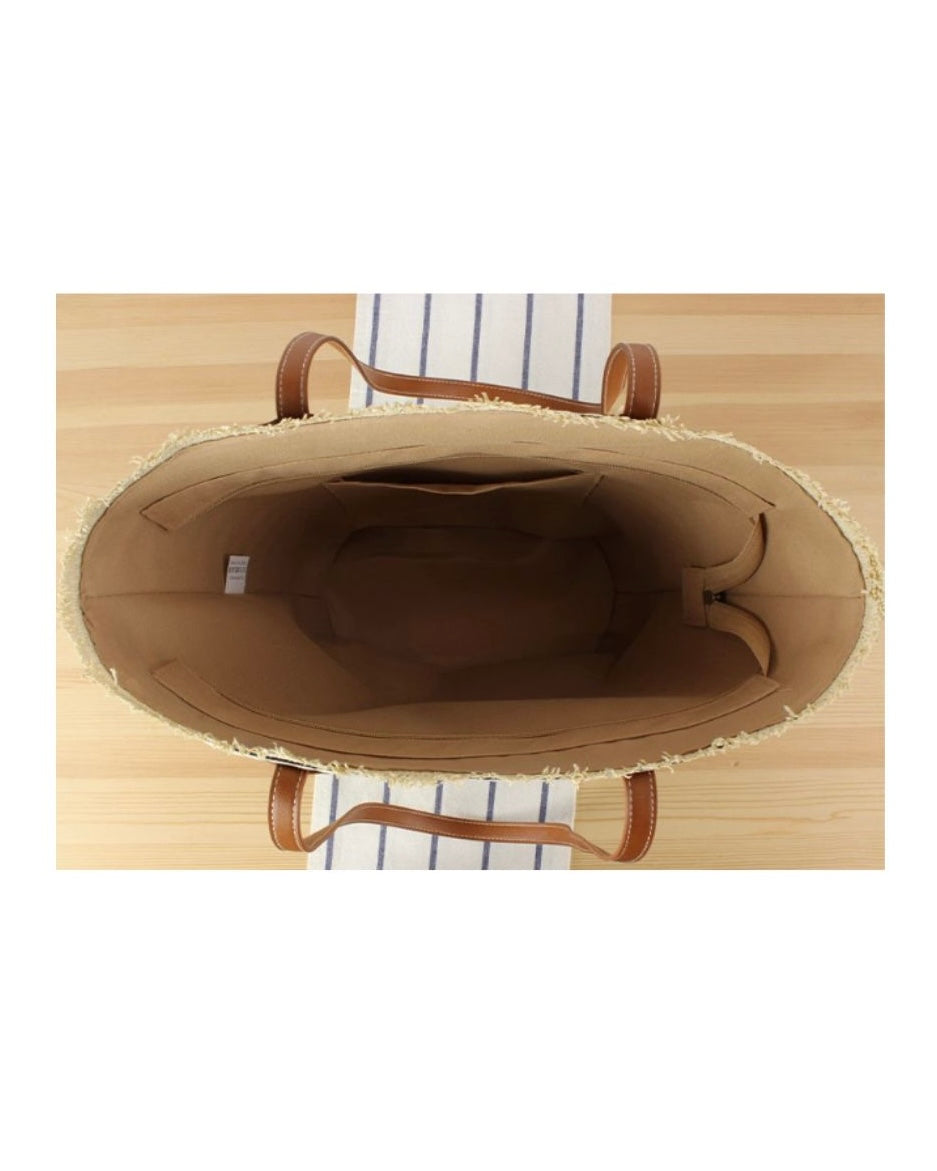 EINZELTEIL Geflochtener Platzbeutel VOM UMTAUSCH AUSGESCHLOSSEN