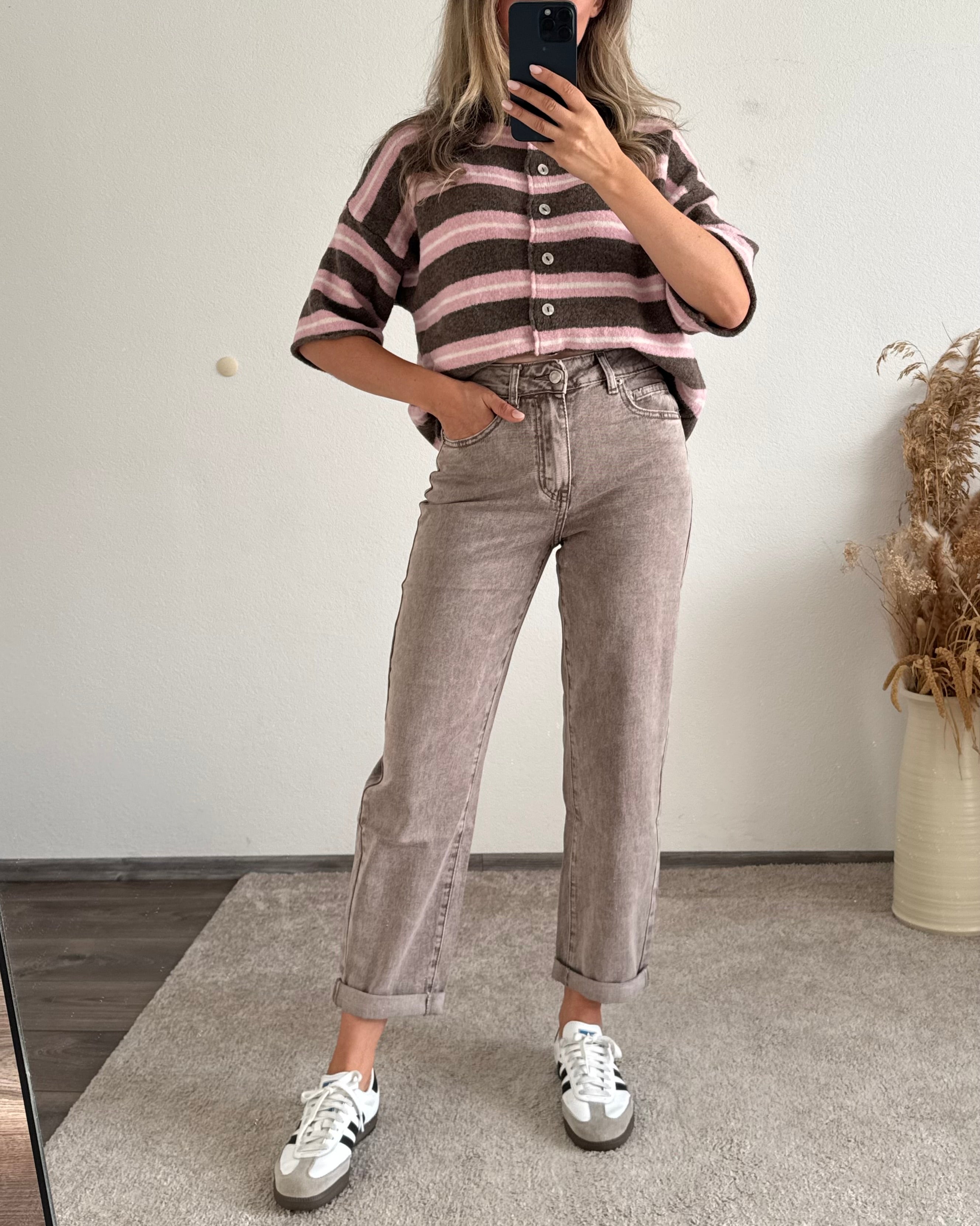 MOM JEANS Mocha