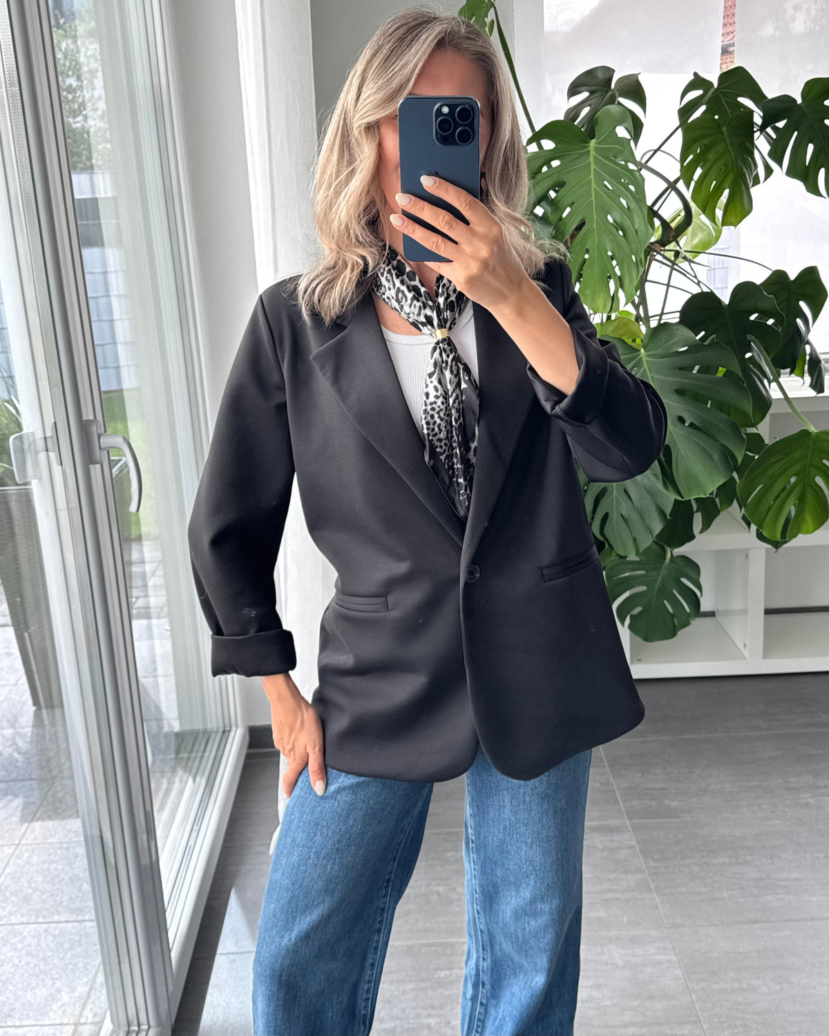 Daily Chic Blazer schwarz