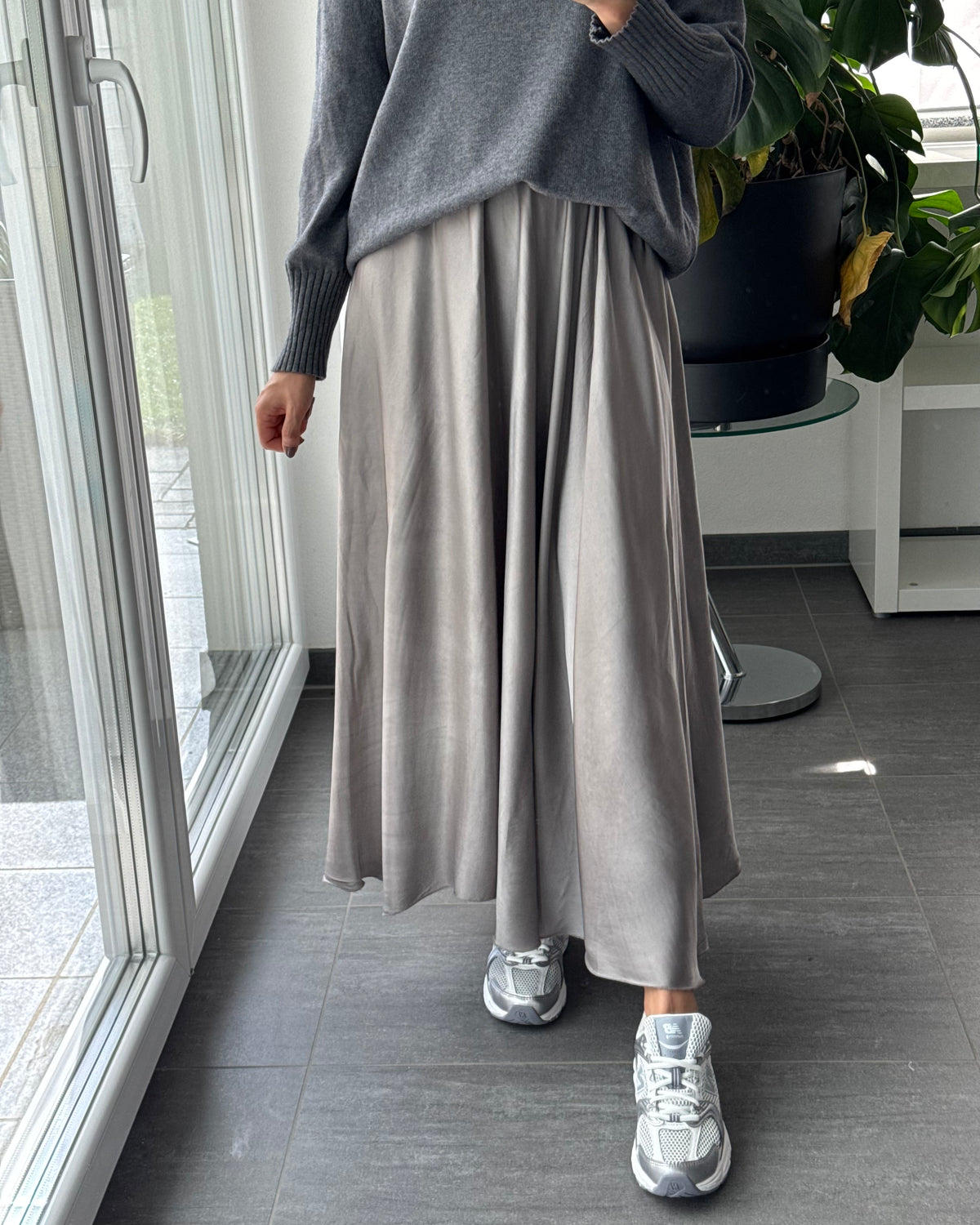 Viskoserock Pearl Grey