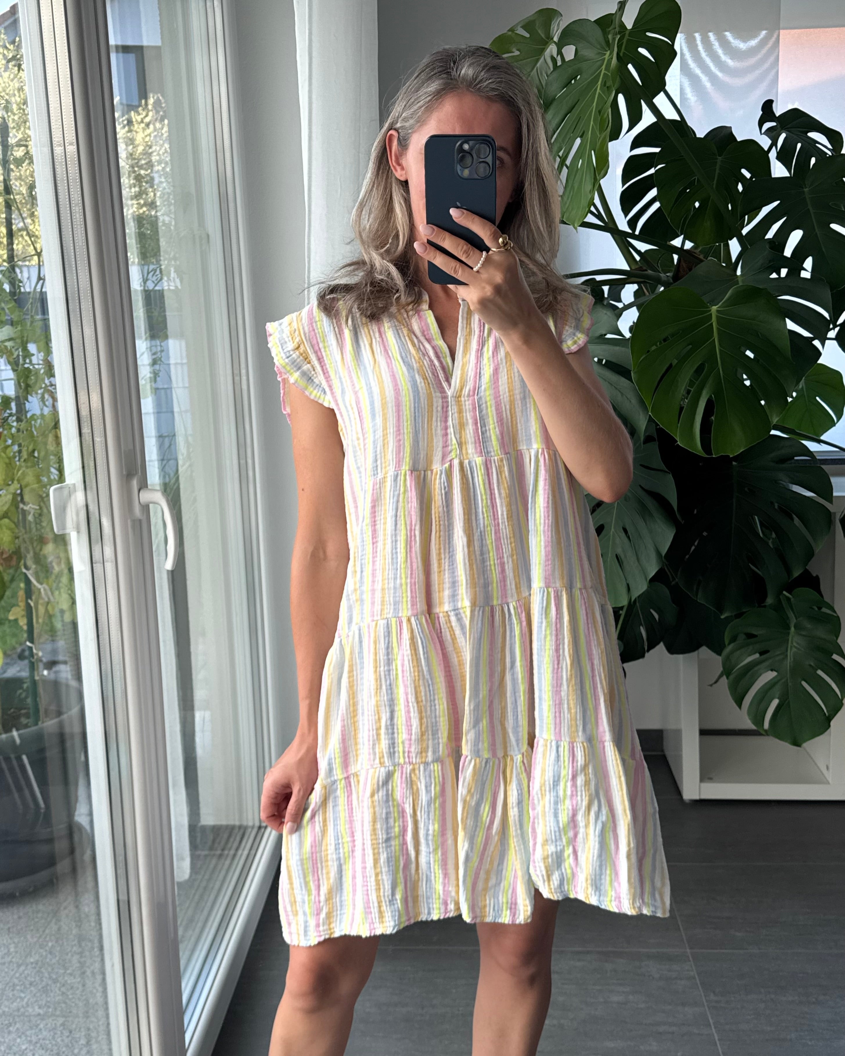 Musselinkleid Leni Pastel