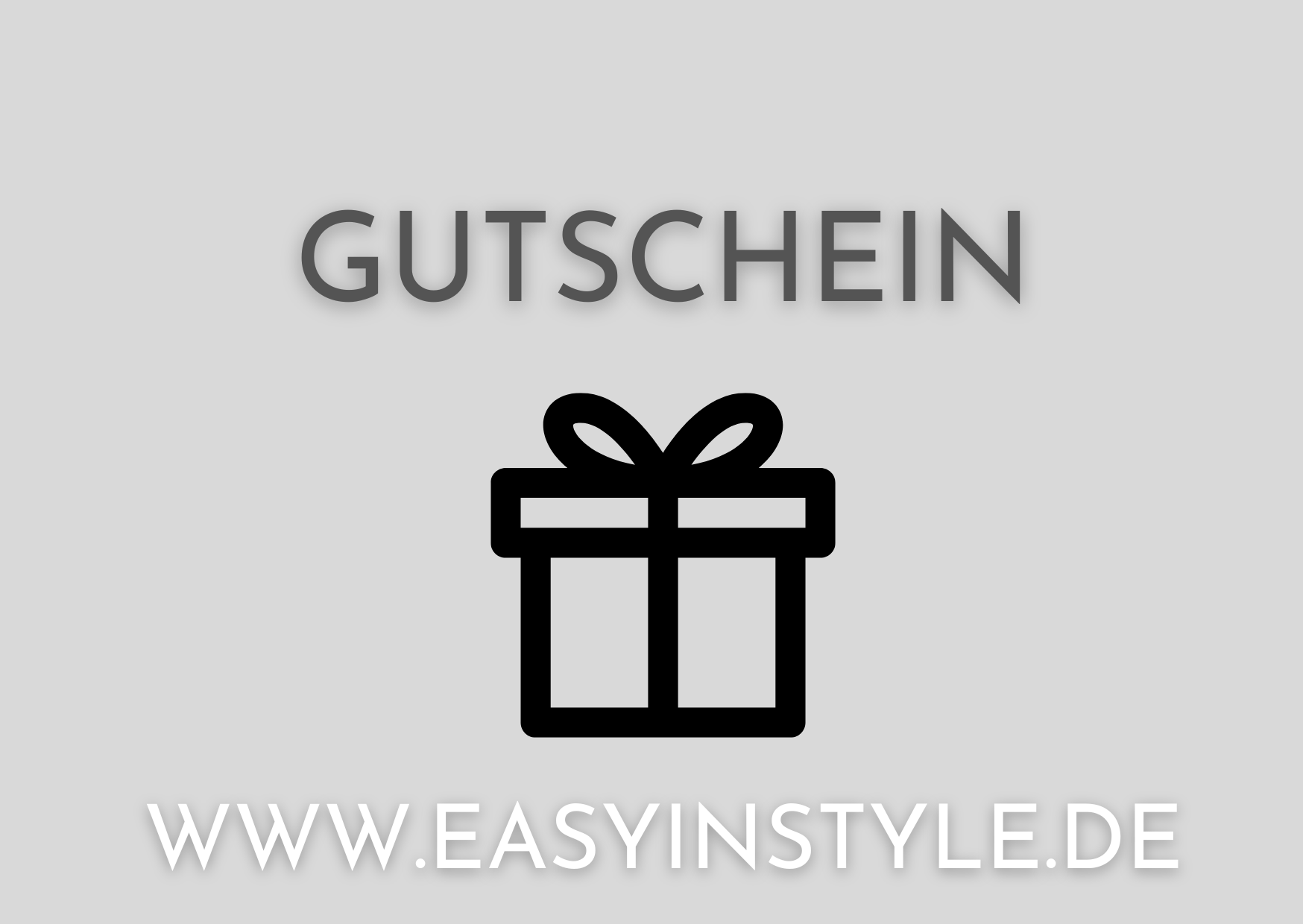 Geschenkgutschein per Mail