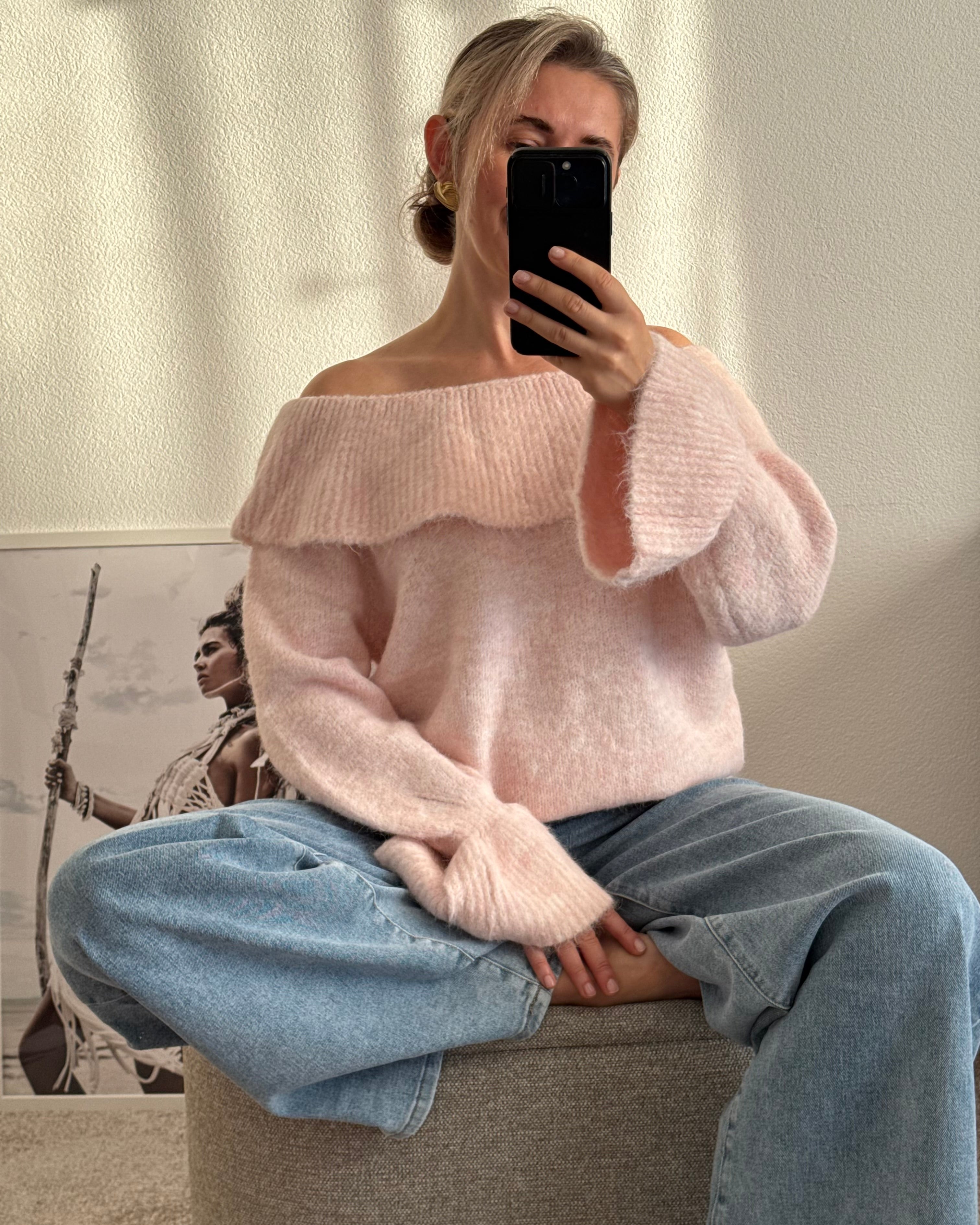 Pullover Softly Touch rosa