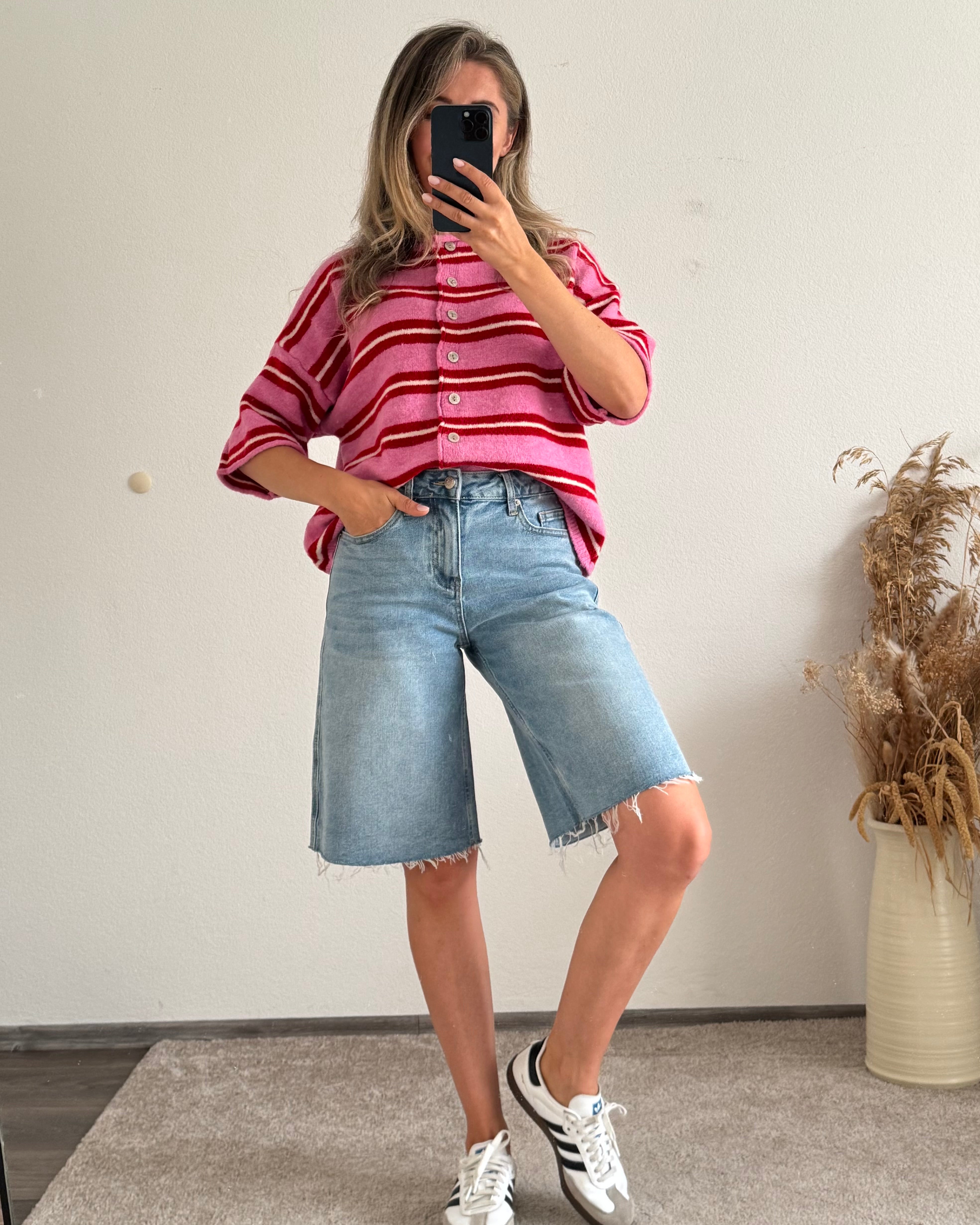 Cardigan Molly Stripes Pink
