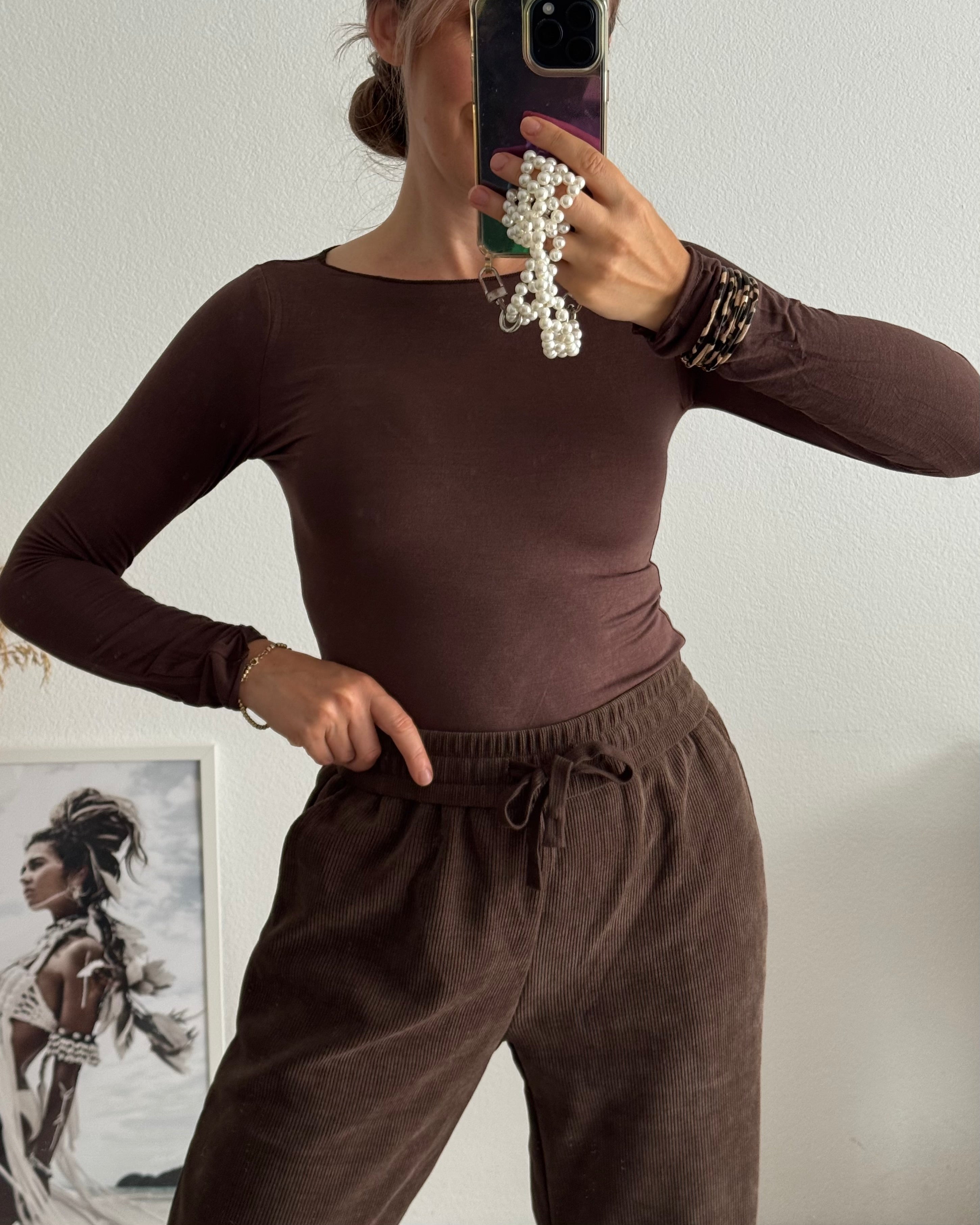 Supersoft & Stretchy Basictop BRAUN