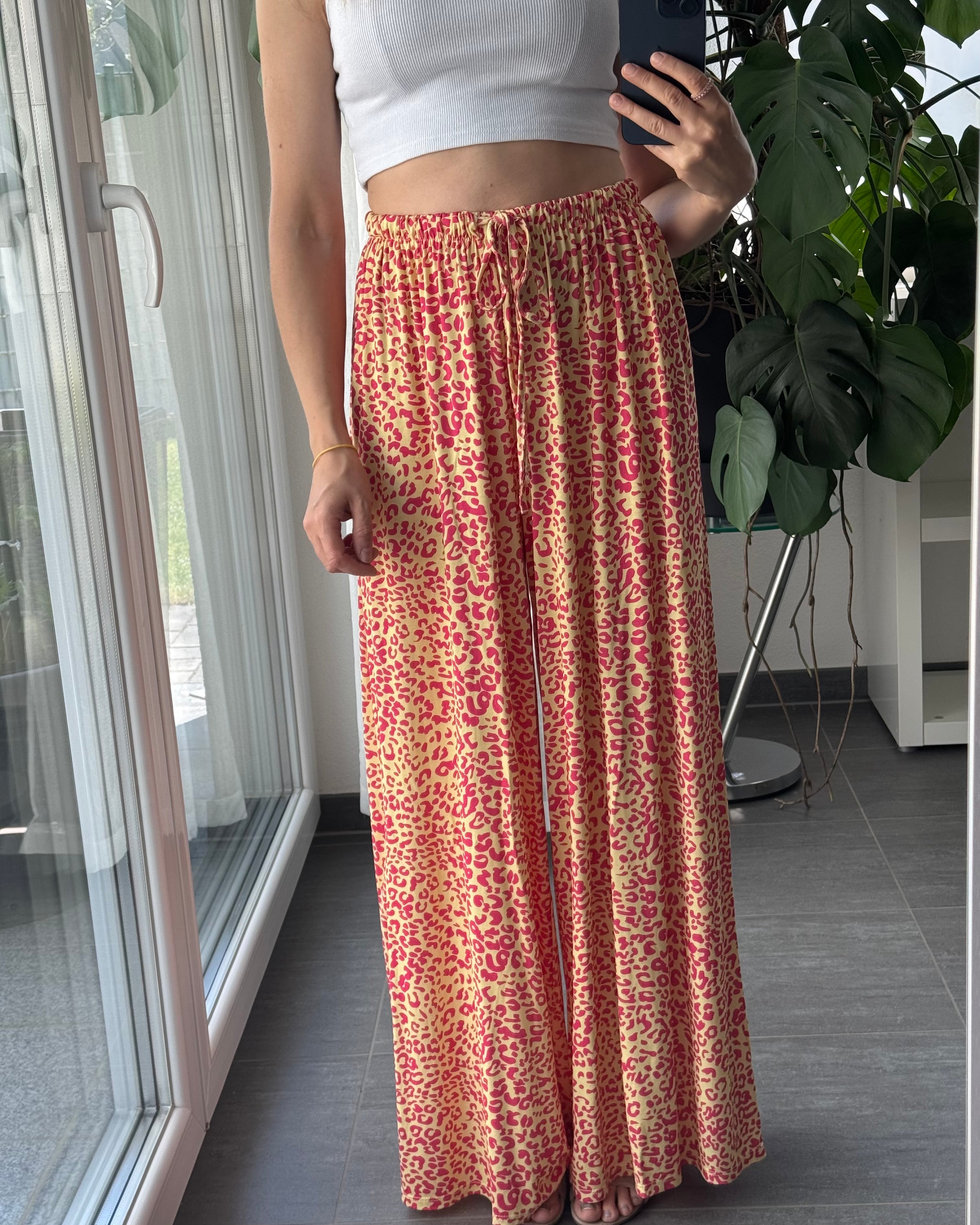 Viskosehose Leo mit elastischem Gummizug
