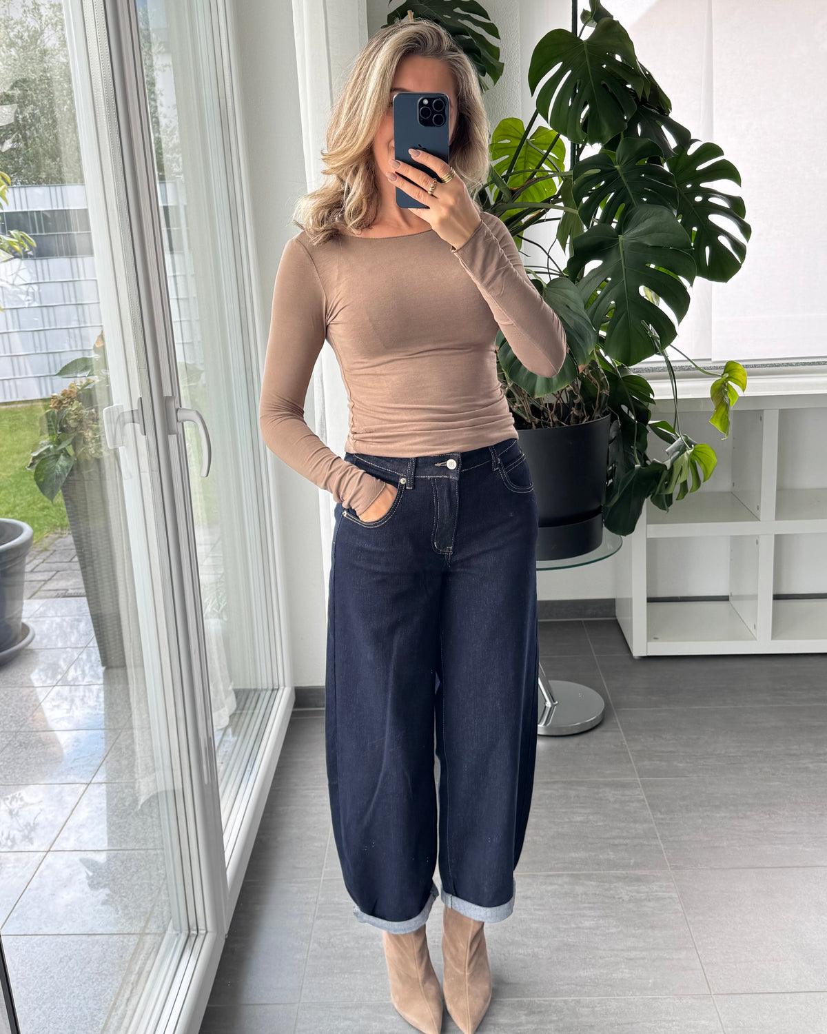 Supersoft & Stretchy Basictop mocha