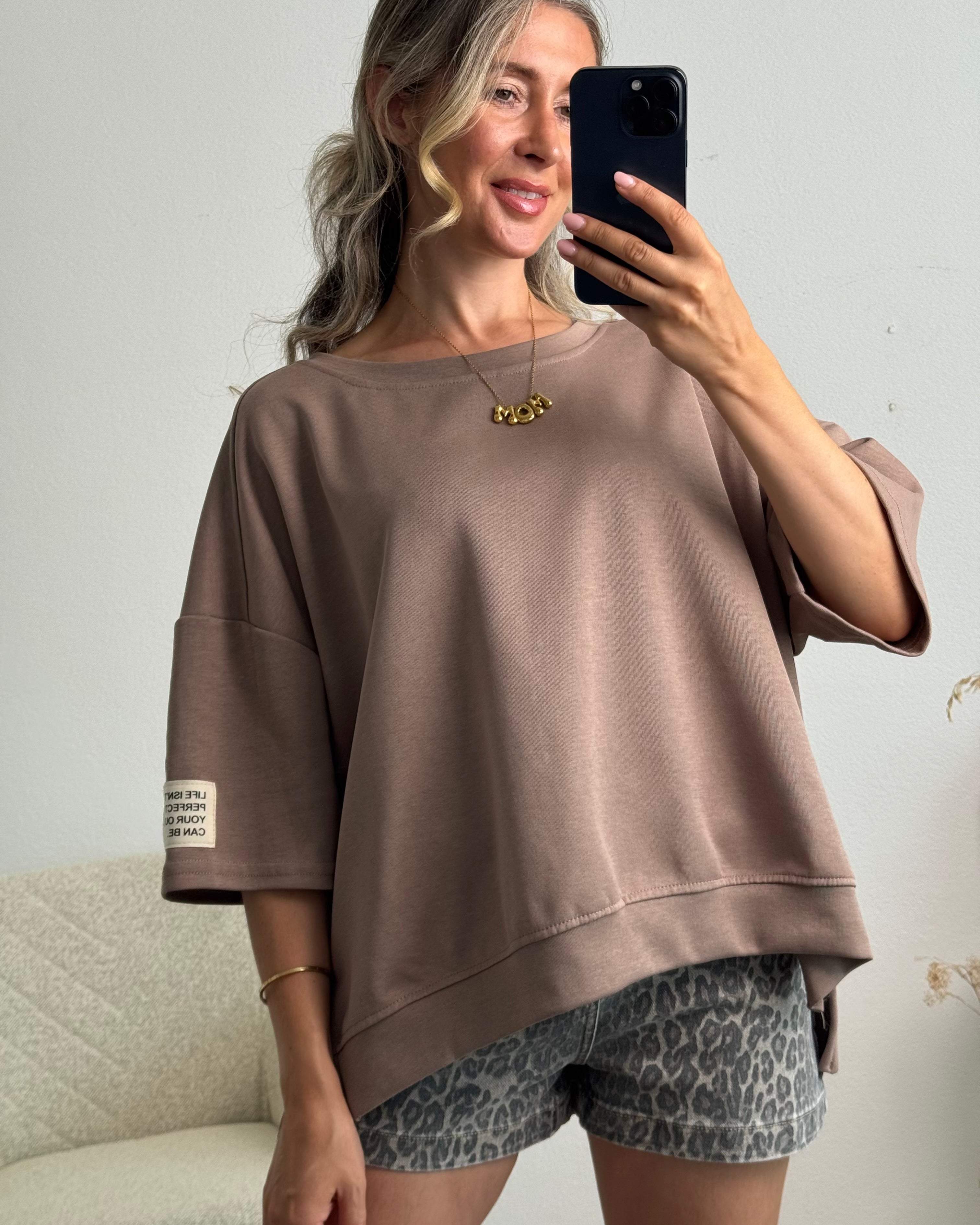Sweater Statement Taupe