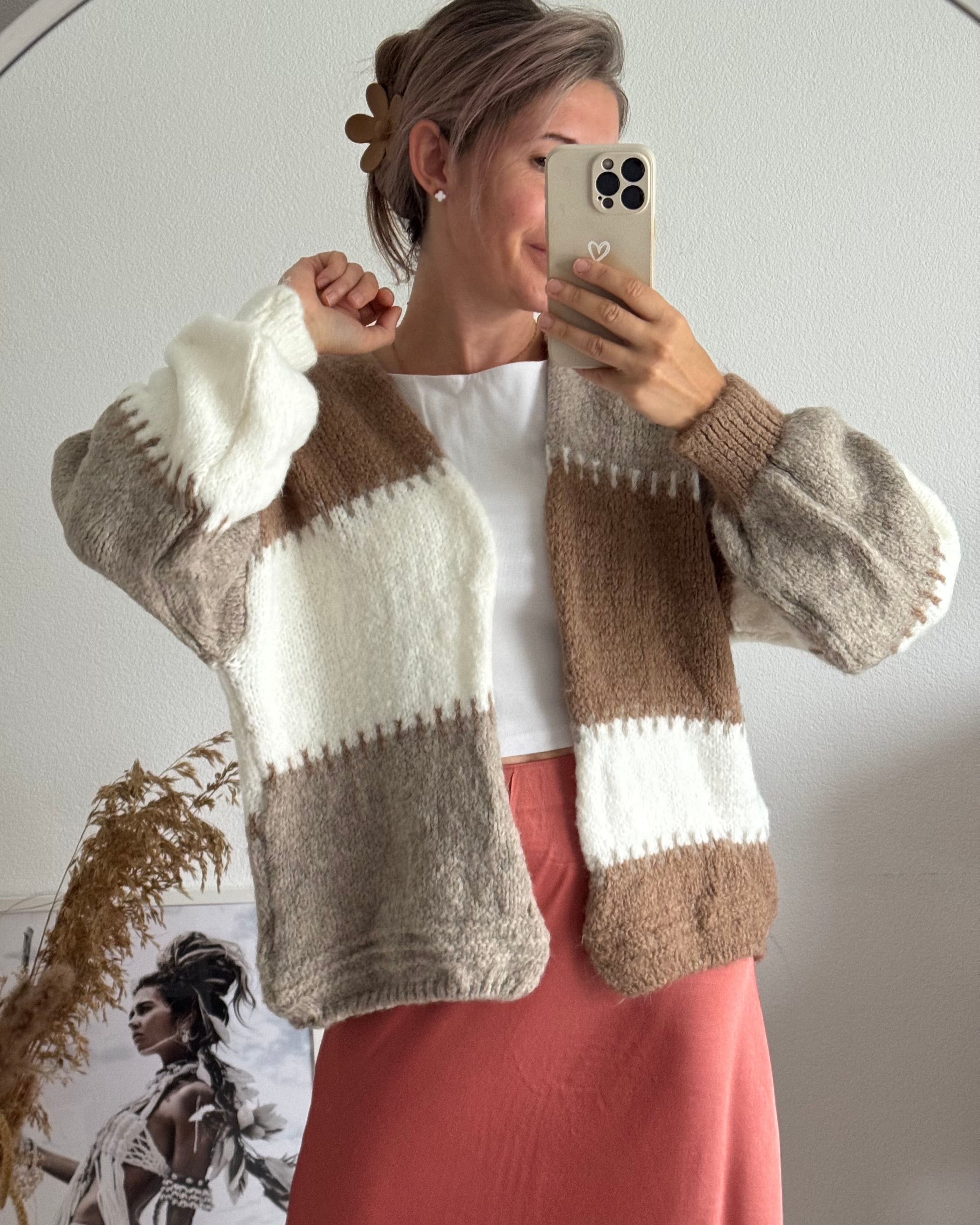 Offener Cardigan Merle BEIGE