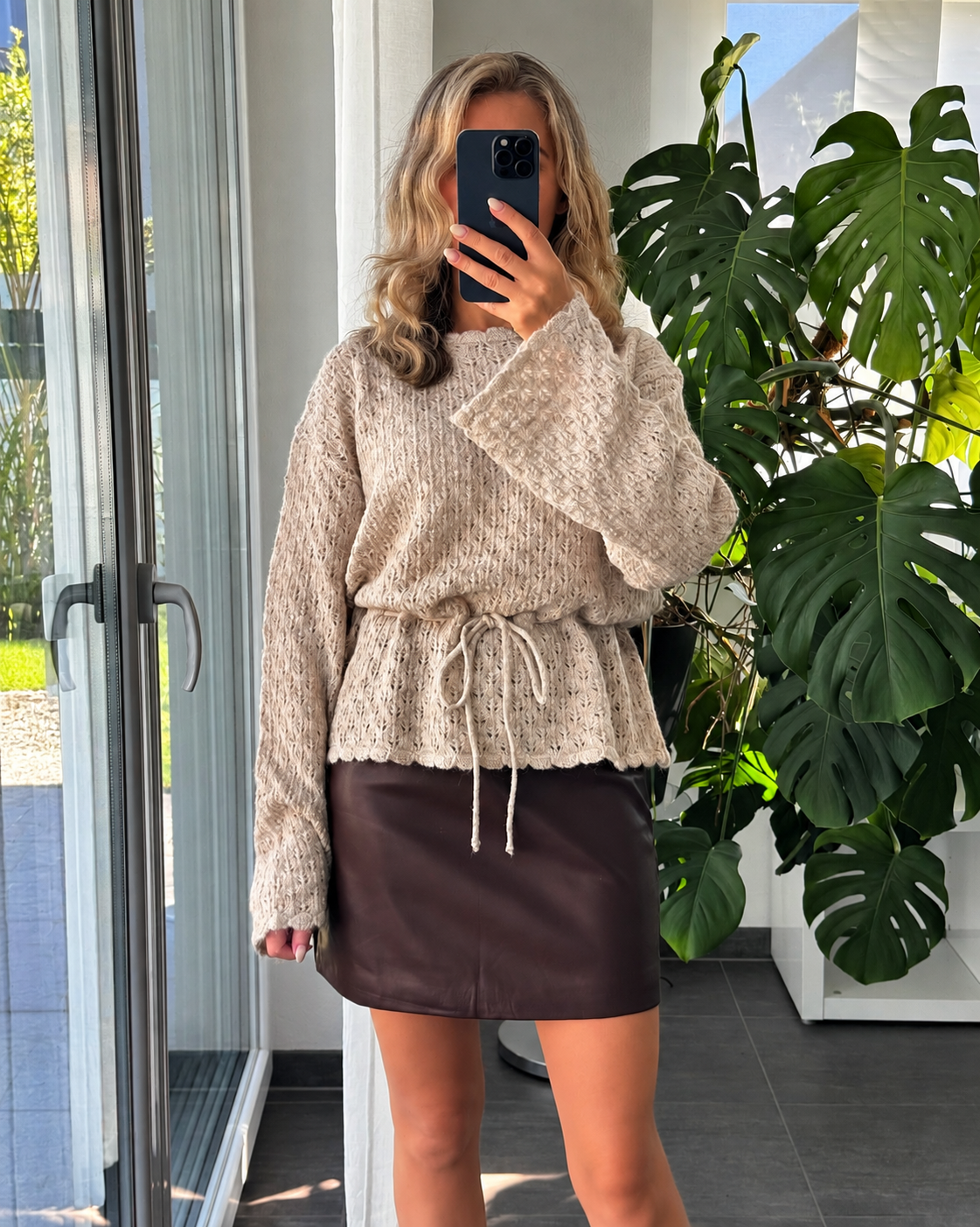 Strickpullover Elodie Taupe