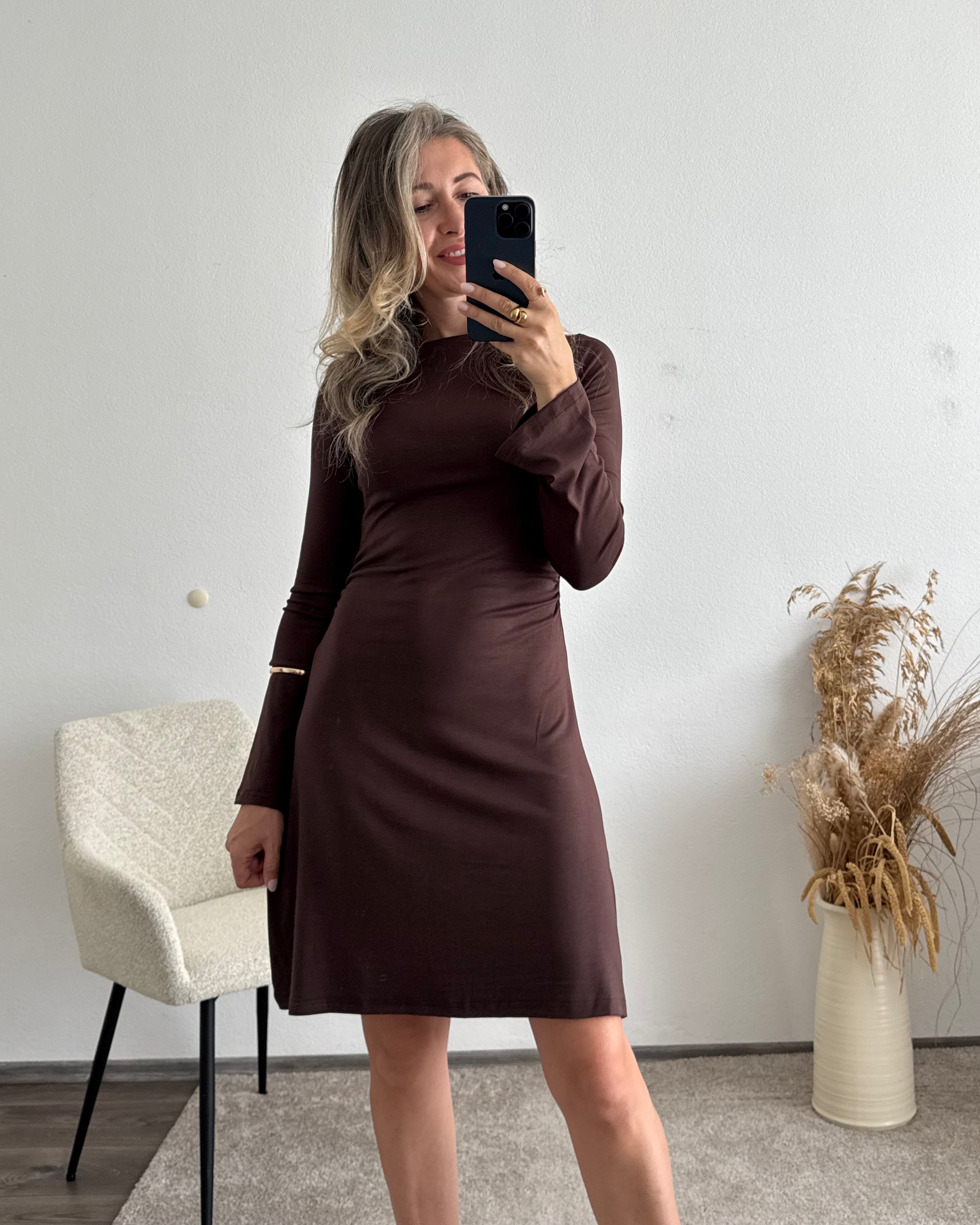Kleid Elina Espresso