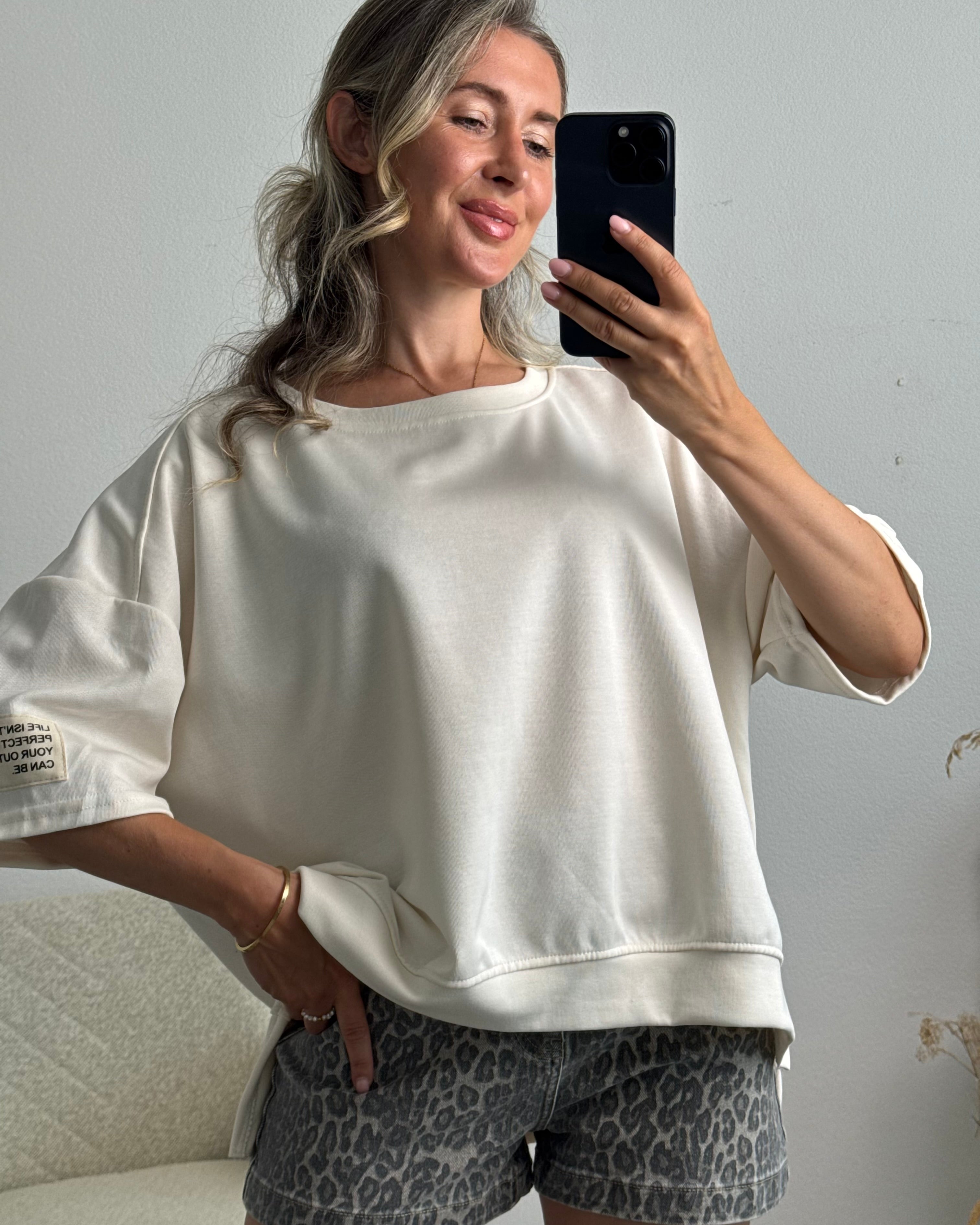 Sweater Statement Creme
