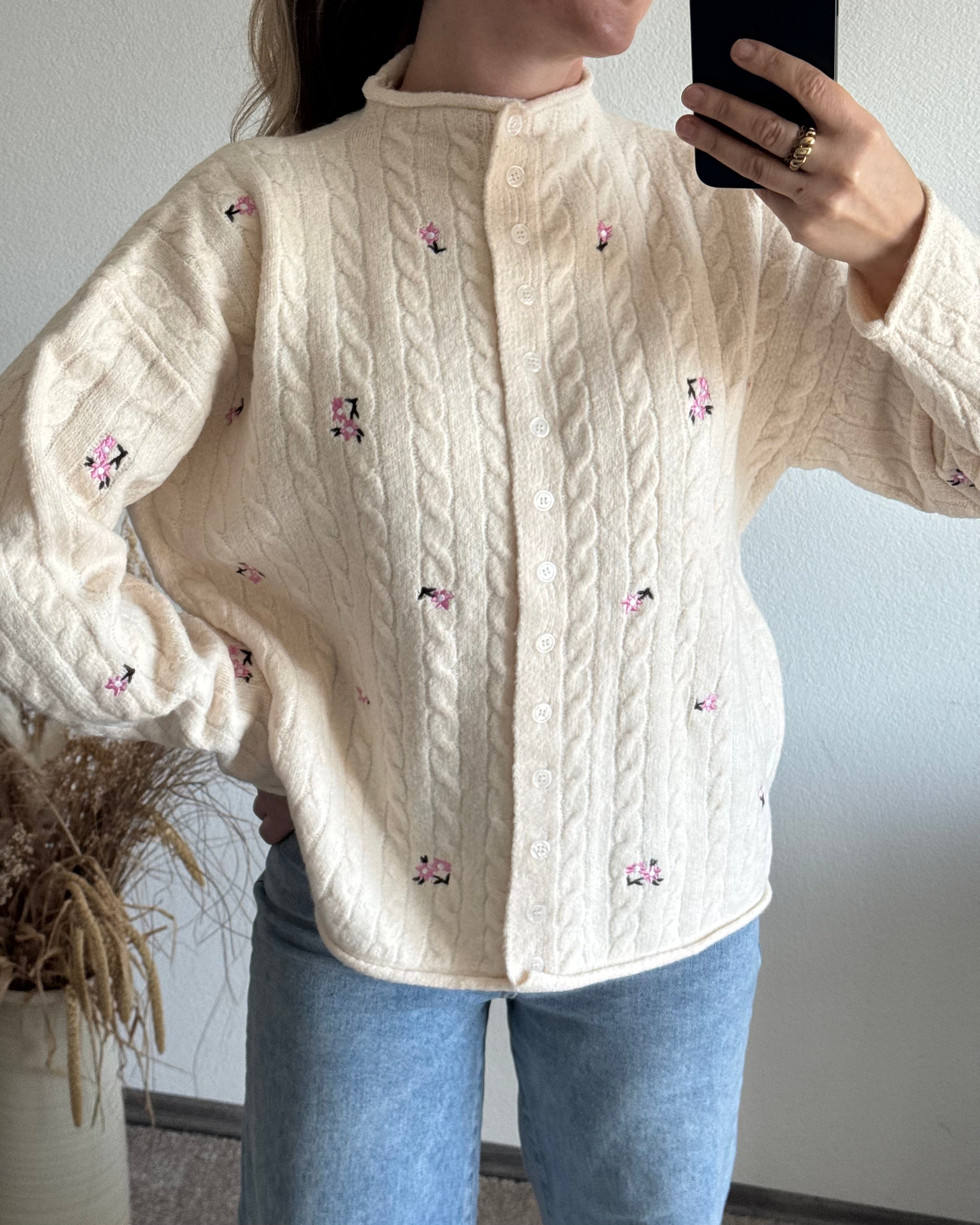 Cardigan Flower Dream CREME