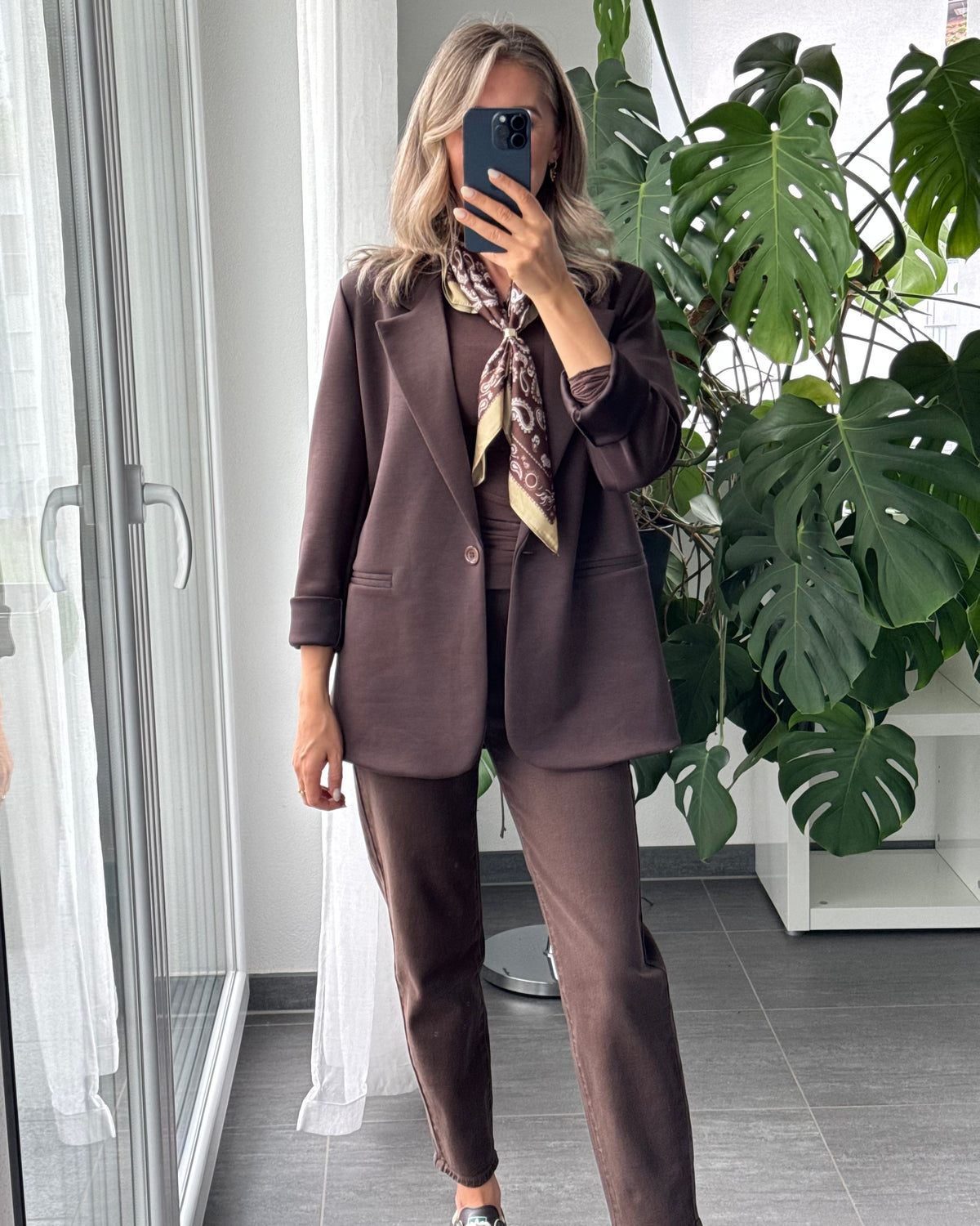 Daily Chic Blazer braun
