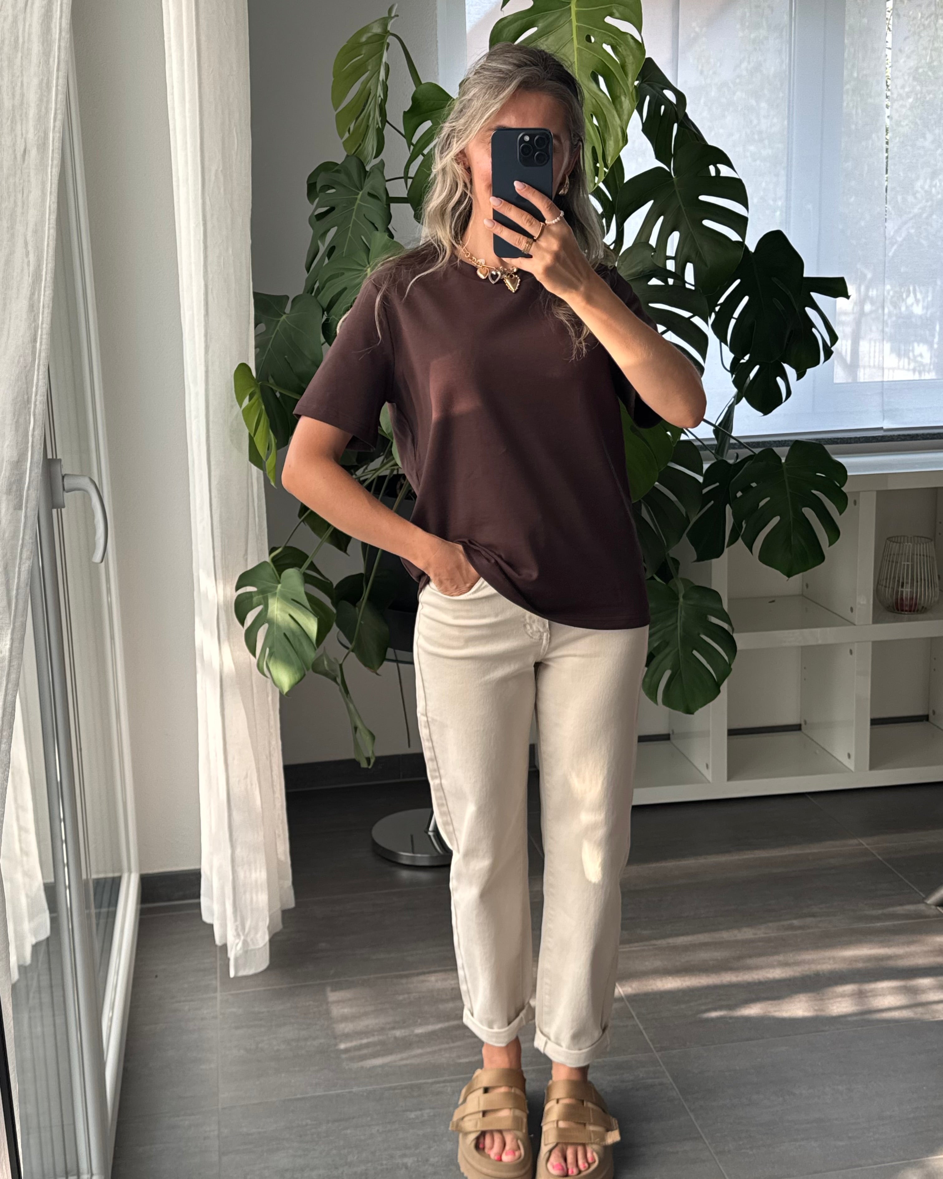 Premium Basic T-Shirt braun