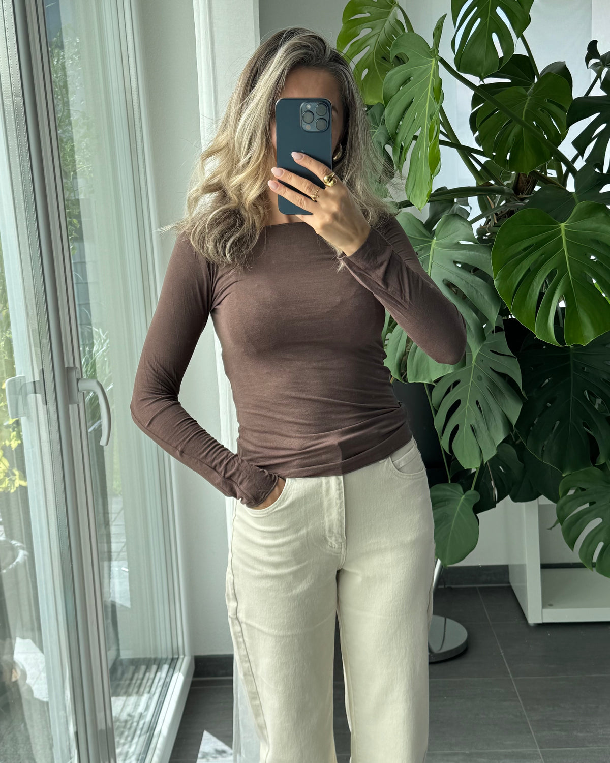 Supersoft & Stretchy Basictop BRAUN