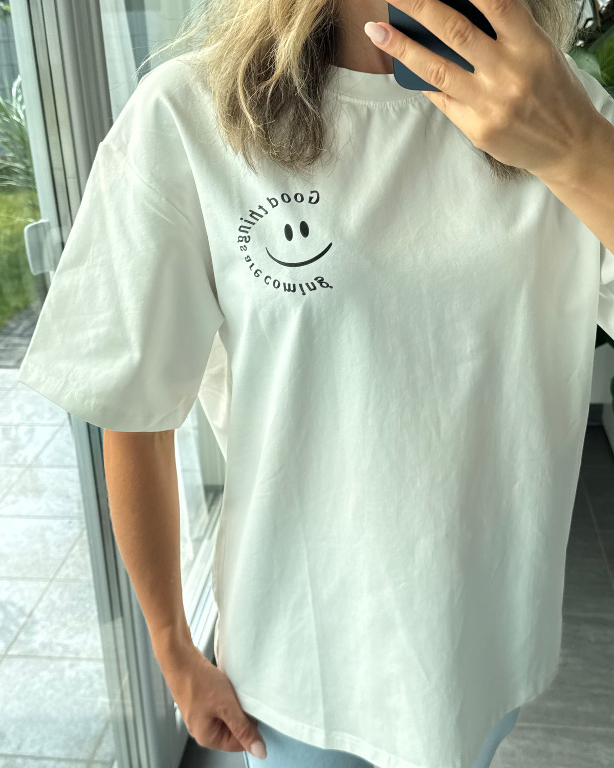 Oversize Shirt „Good things are coming“