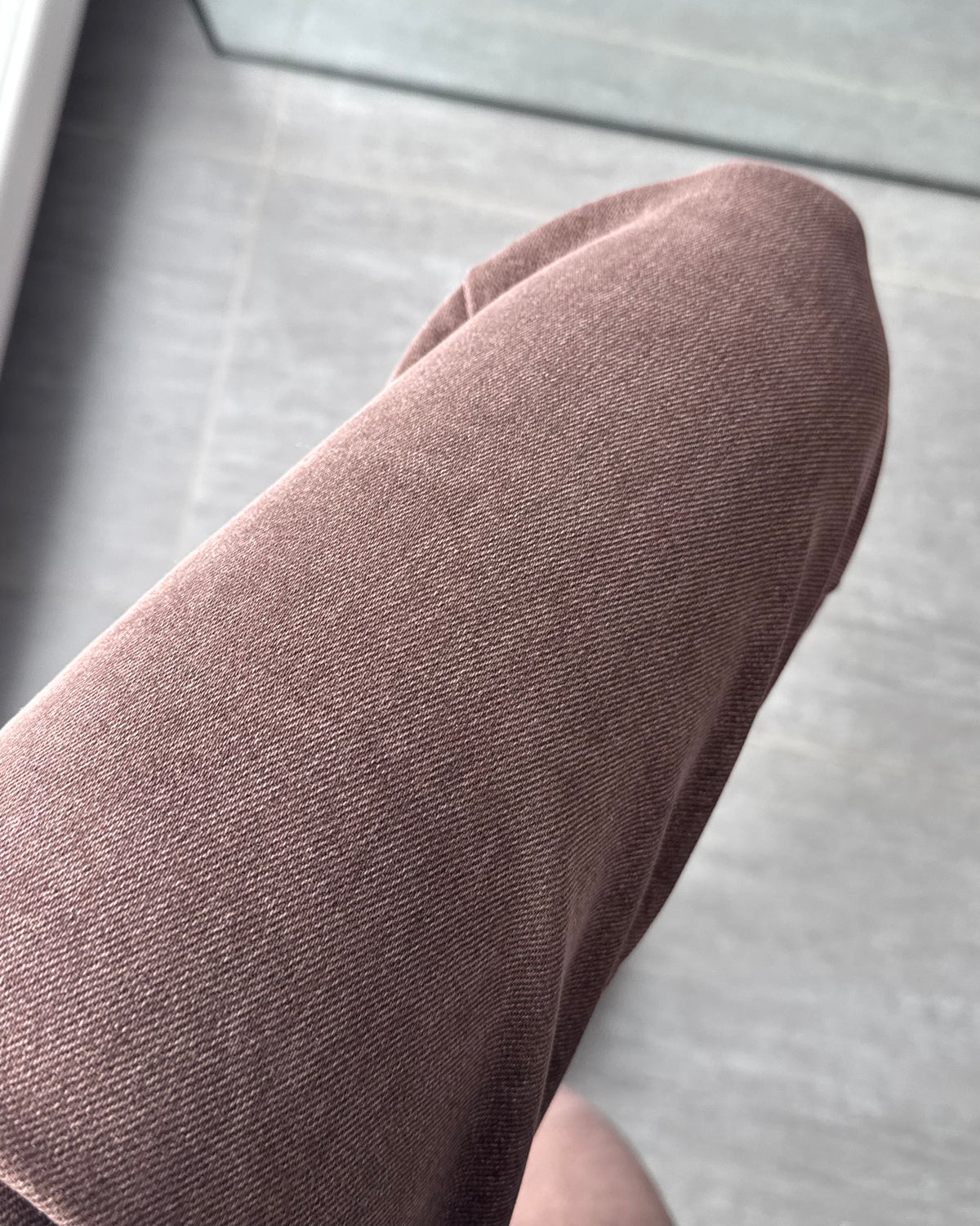Mom Jeans Daily Chic Dark Taupe