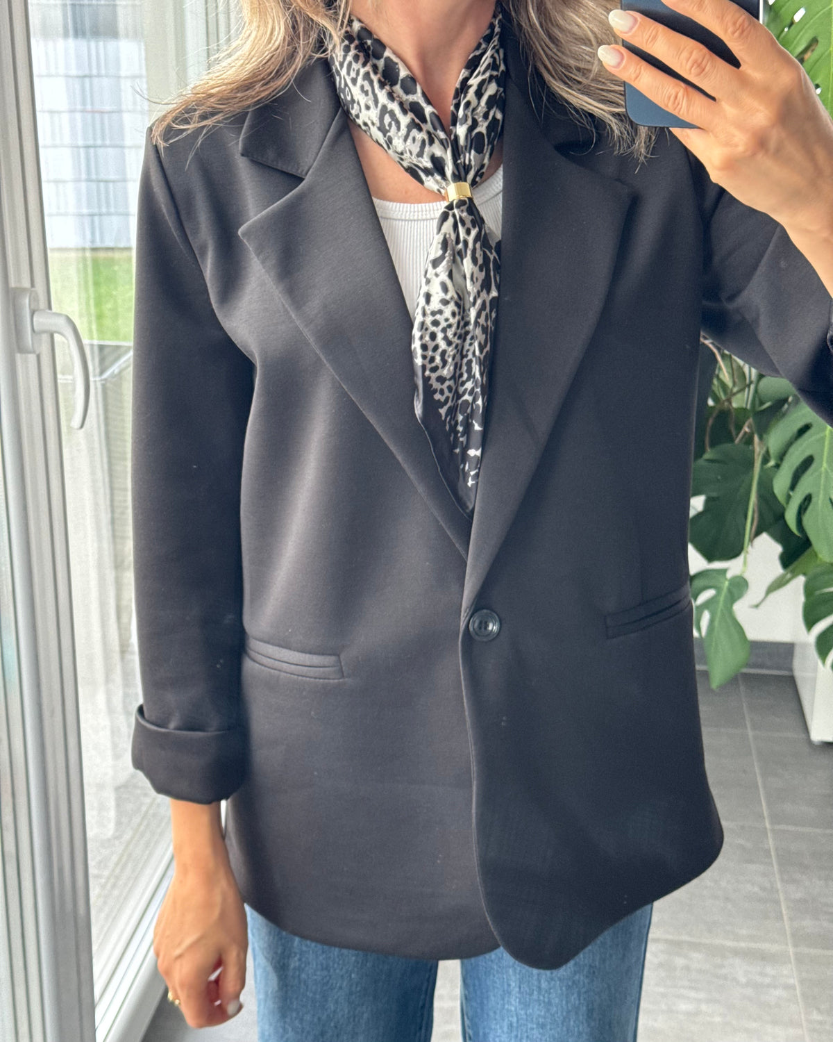 Daily Chic Blazer schwarz