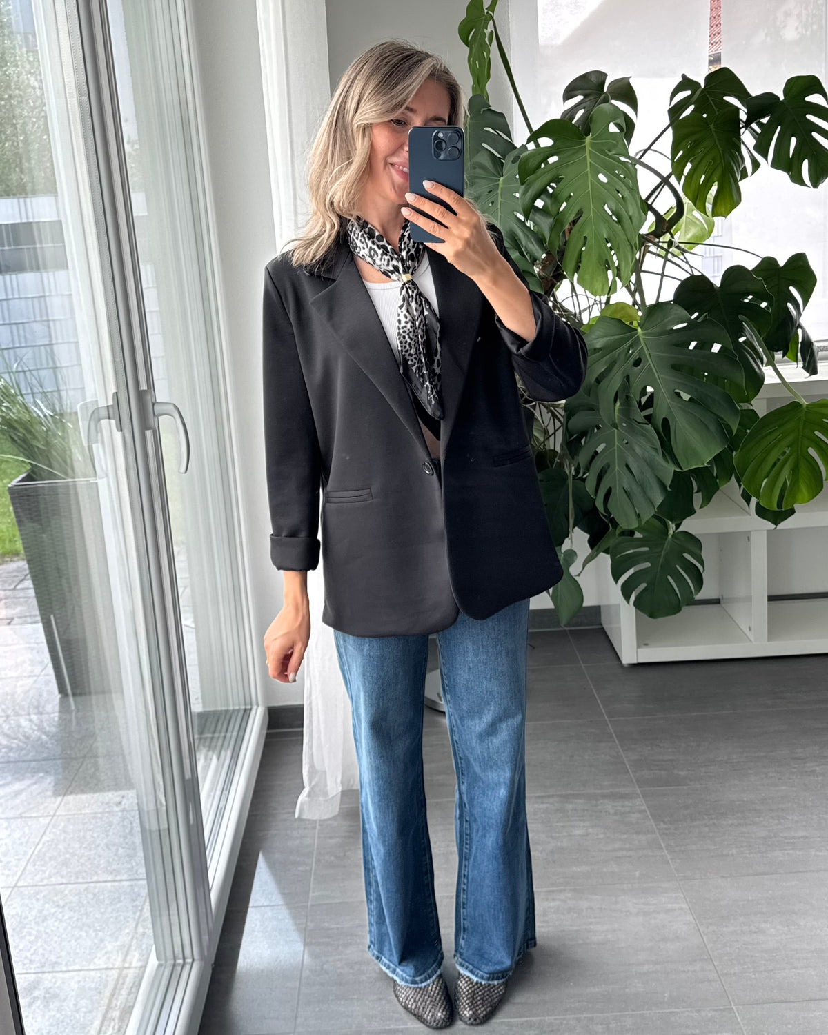 Daily Chic Blazer schwarz