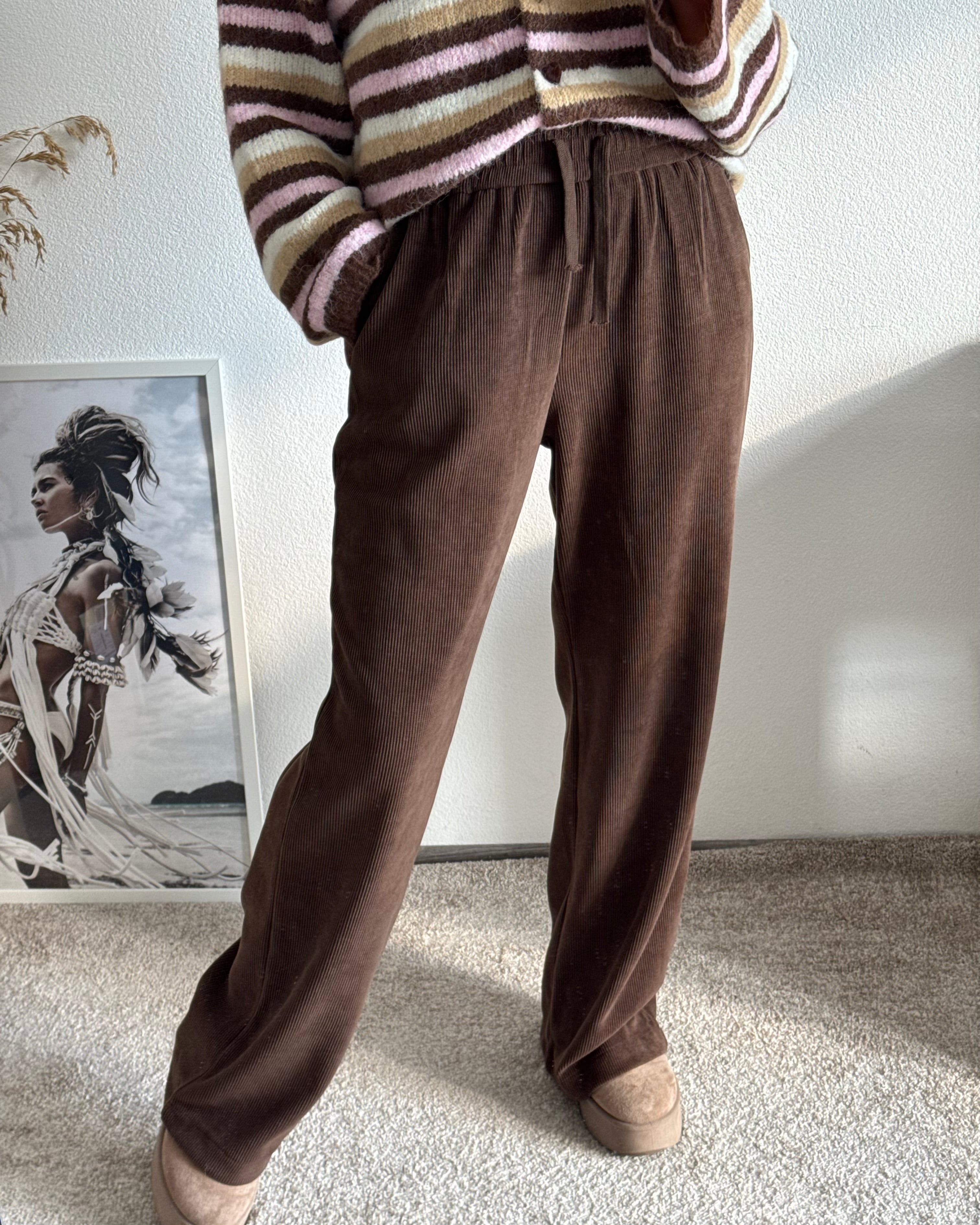 Cordhose SCHOKOBRAUN