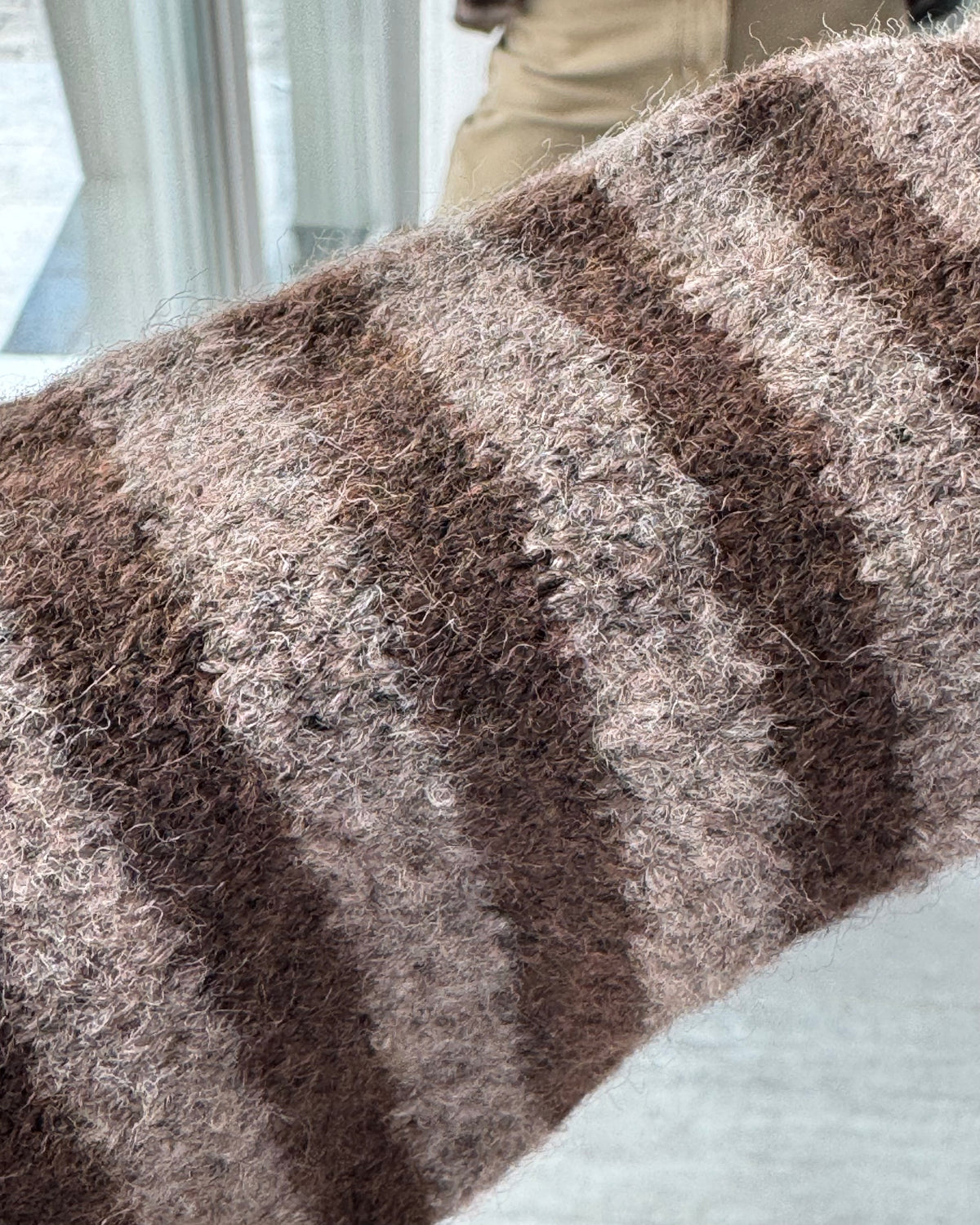 Cardigan Cozy Days Braun Taupe