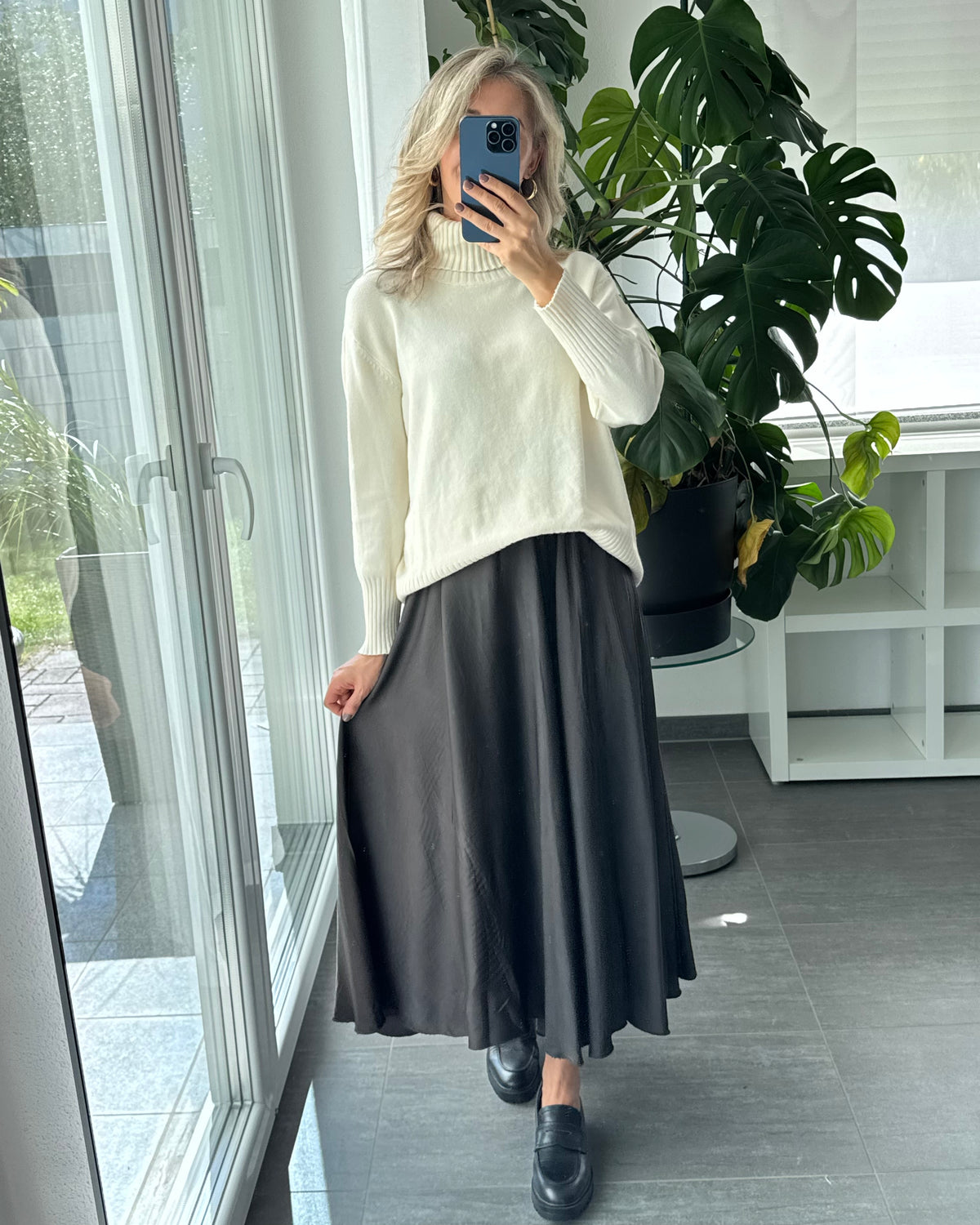 Rollkragenpullover Soft Turtleneck Off White