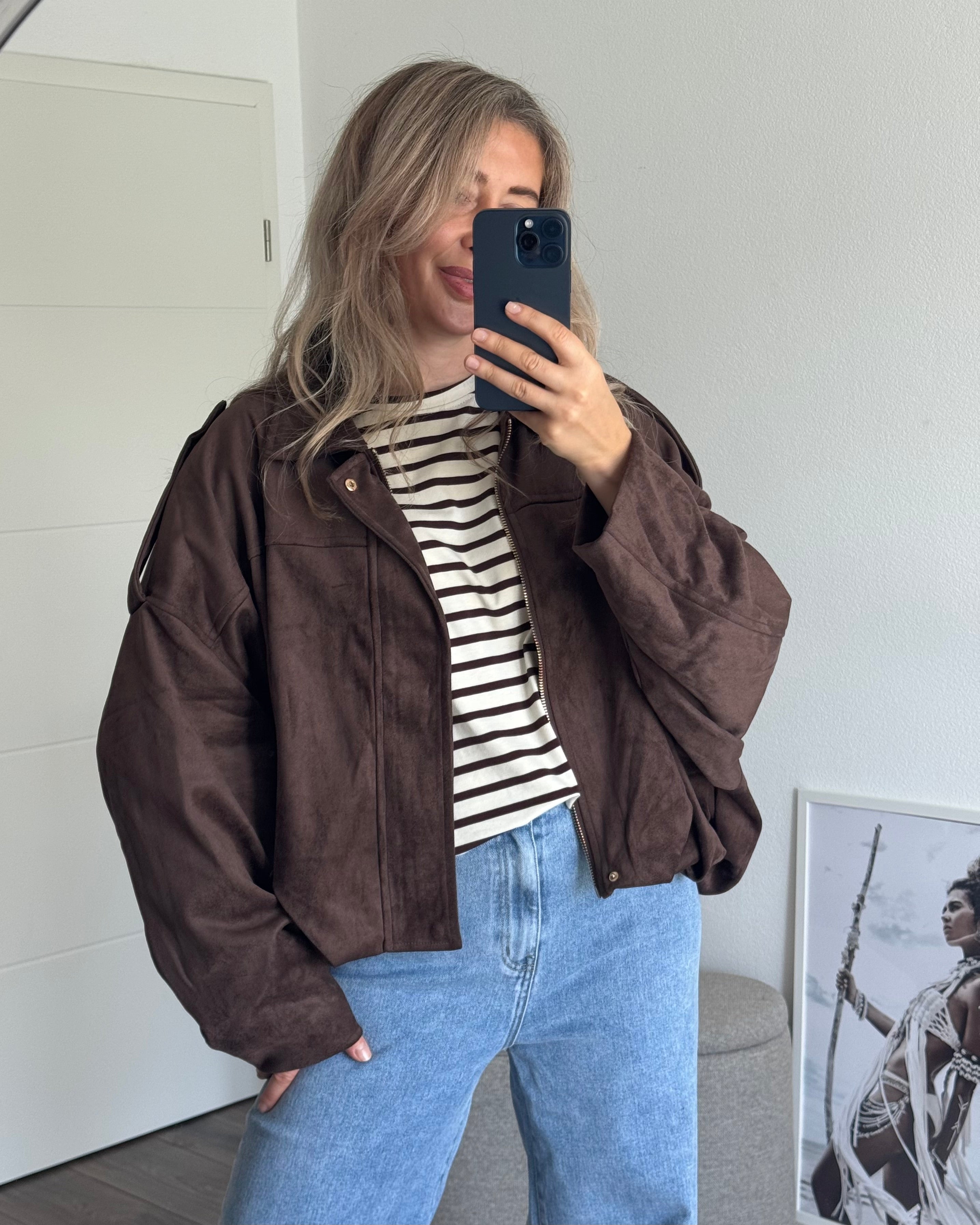 Shirt Everyday Braun gestreift