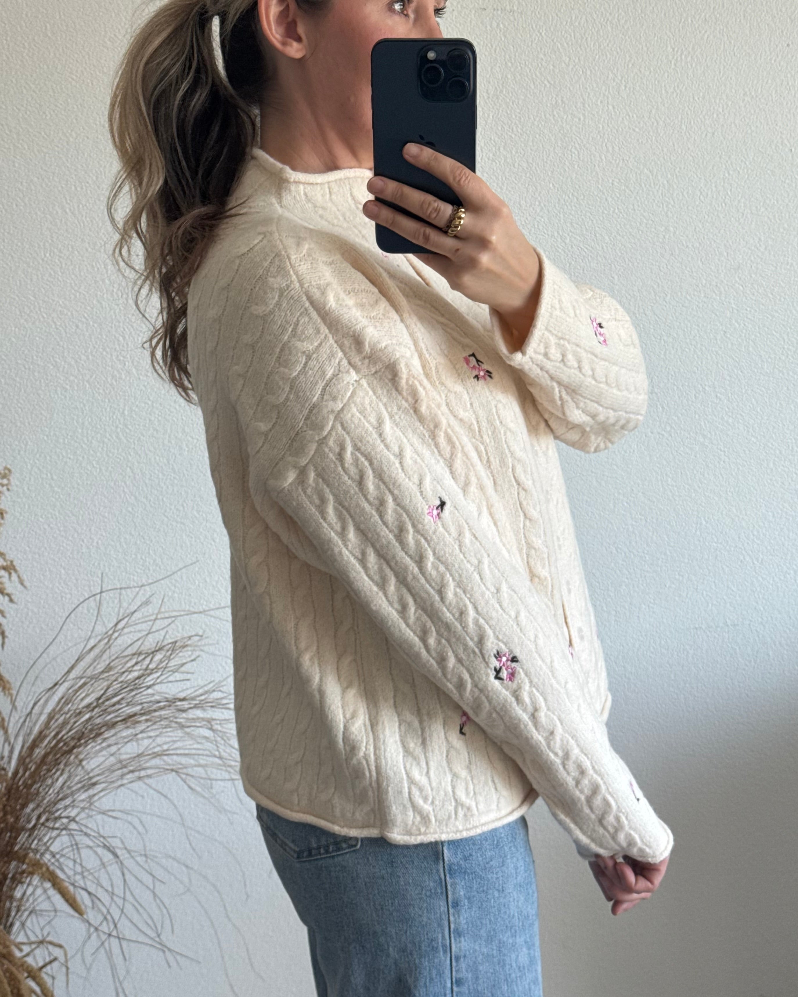 Cardigan Flower Dream CREME